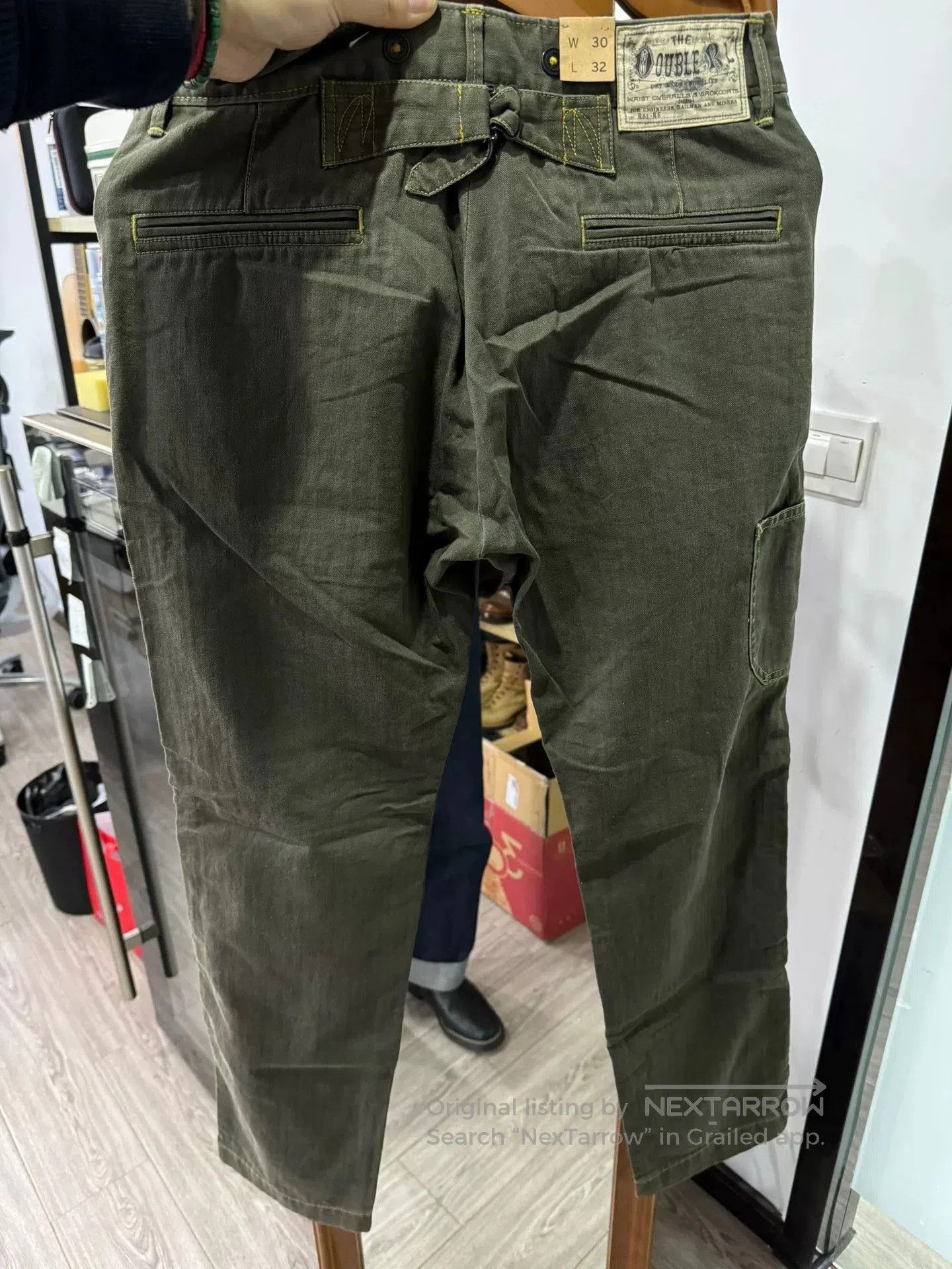 RRL Ralph Lauren RRL Herringbone Long Pants in New Condition. Size US 30 / EU 46 - 4 Thumbnail