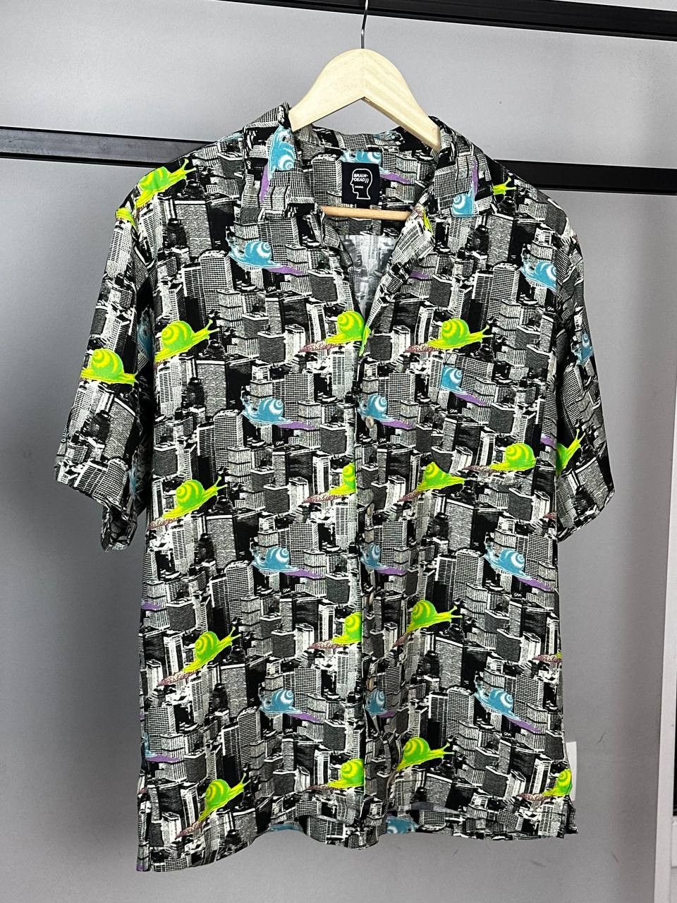Brain Dead Brain Dead Summer Printed Viscose Short Sleeve Shirt Size US S / EU 44-46 / 1 - 2 Thumbnail