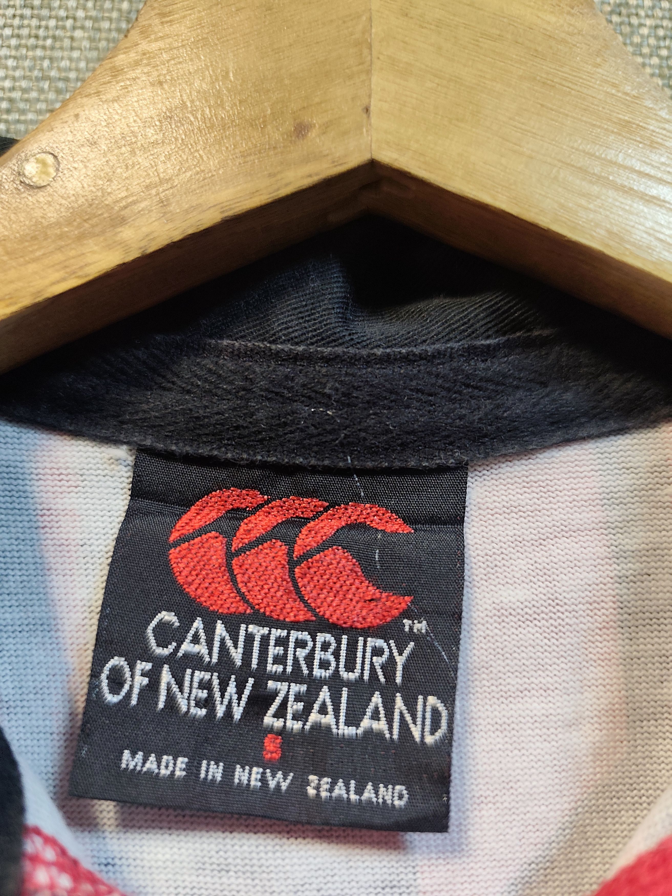 Canterbury of New Zealand Vintage 90s Canterbury Crusader Rugby Temek Polo Shirt Size US L / EU 52-54 / 3 - 7 Thumbnail