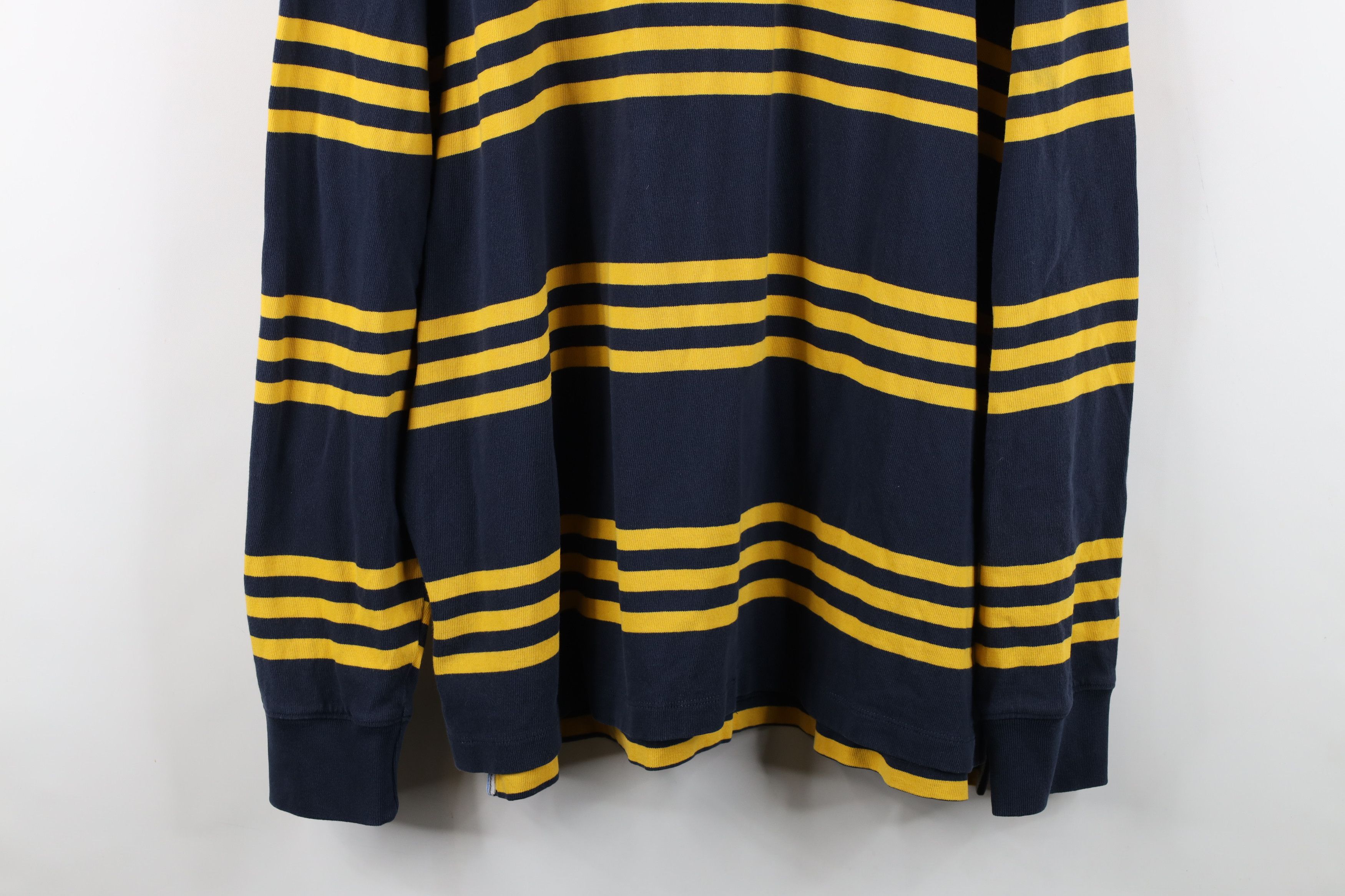 Lands' End Vintage 90s Lands End Heavyweight Long Sleeve Polo Shirt Size US XL / EU 56 / 4 - 3 Thumbnail