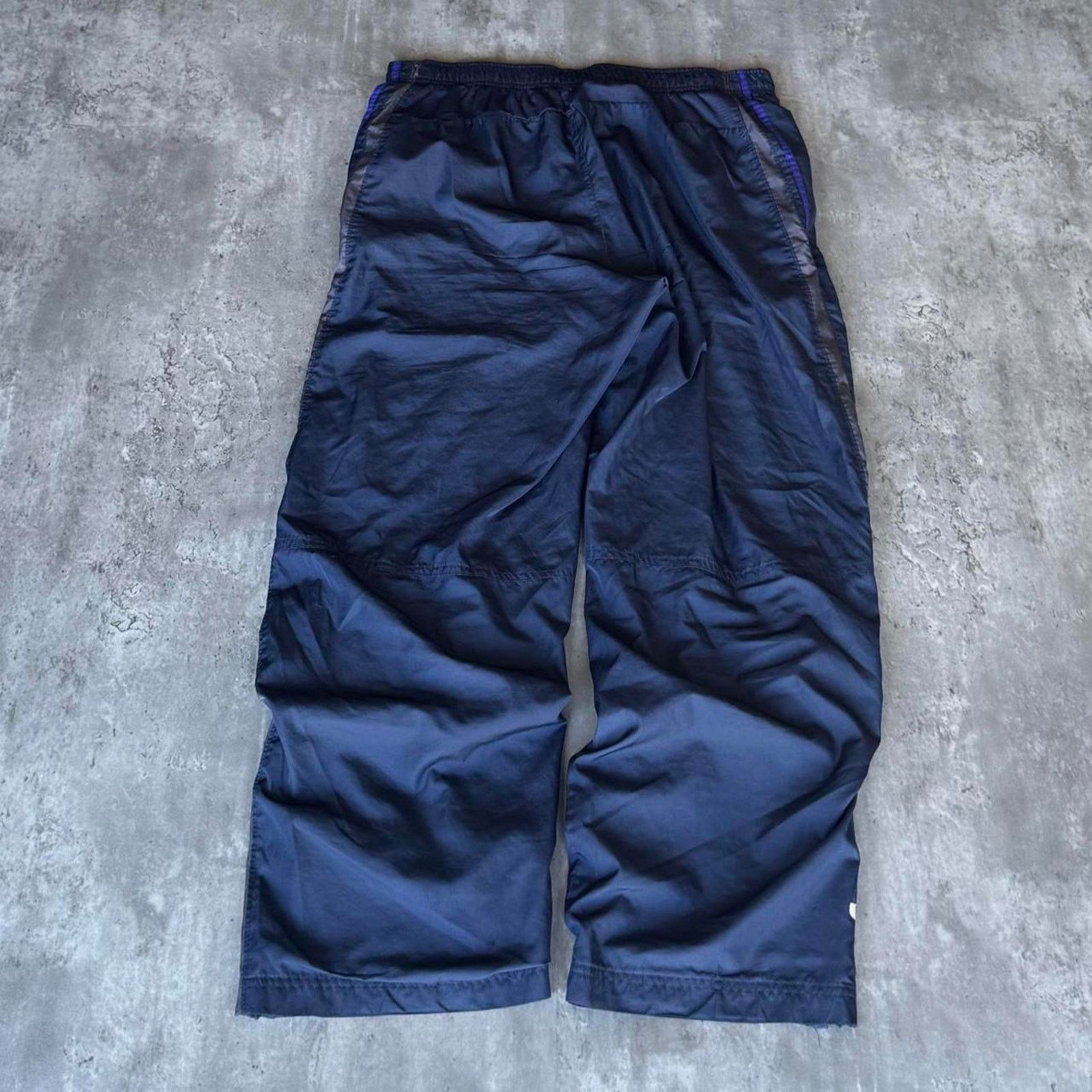 Starter × Vintage Vintage Y2K Starter Navy Blue Technical Baggy Sweatpants Size US 38 / EU 54 - 2 Thumbnail