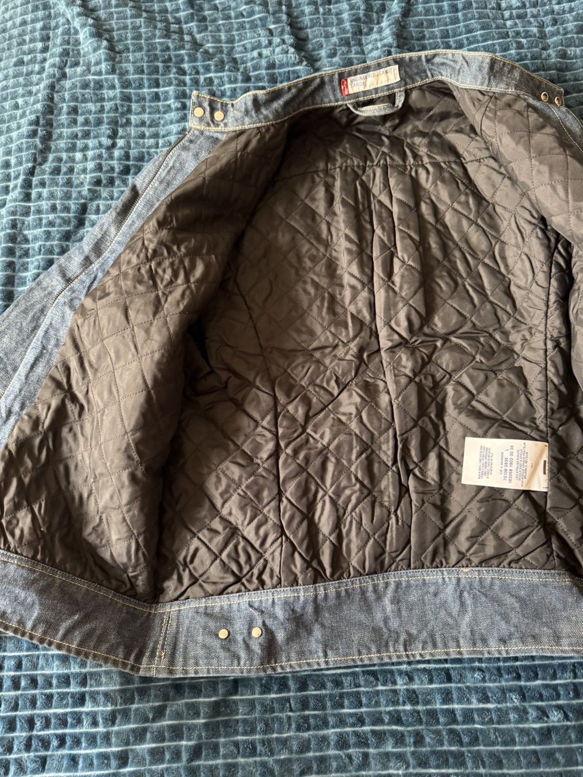 Levi's Vintage Clothing Vintage Levis Engineered Denim Jacket Size US M / EU 48-50 / 2 - 9 Thumbnail