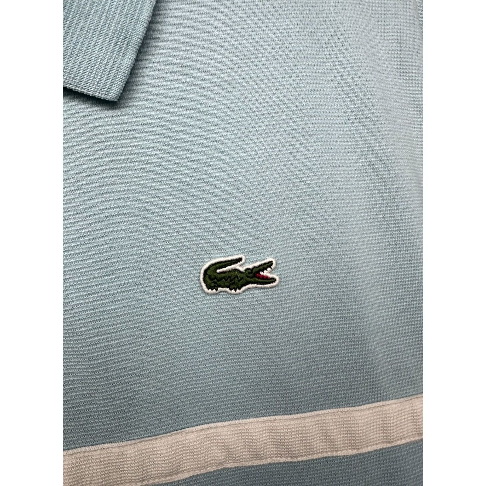 Lacoste Lacoste Polo Shirt XL Mens Blue Cotton Logo Vintage Shirt Polo XL Mens Blue Cotton Logo Vintage Size US XL / EU 56 / 4 - 3 Thumbnail