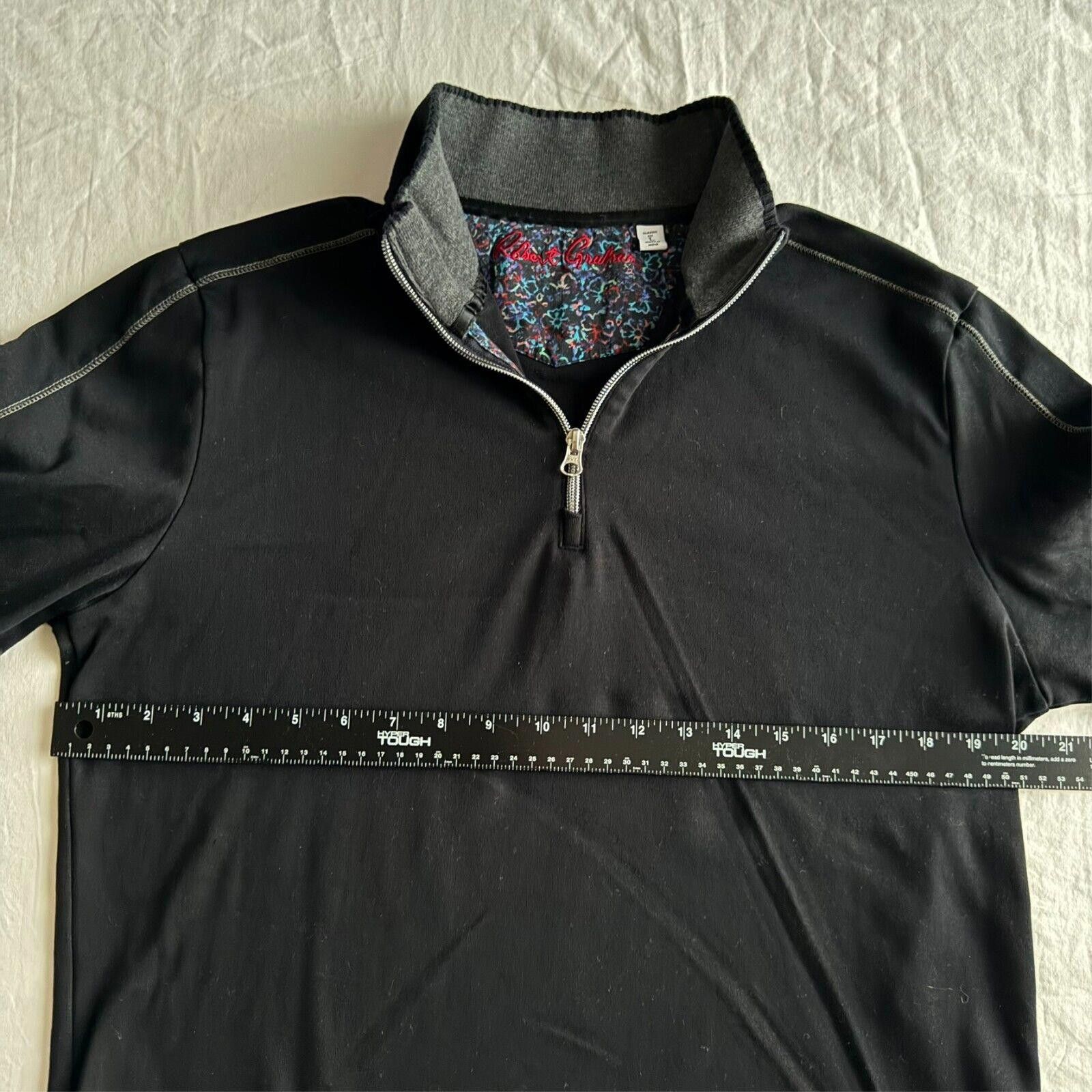 Robert Graham Robert Graham Pullover Men's Size L Brecken 1/4 Zip Sweater Size US L / EU 52-54 / 3 - 6 Thumbnail