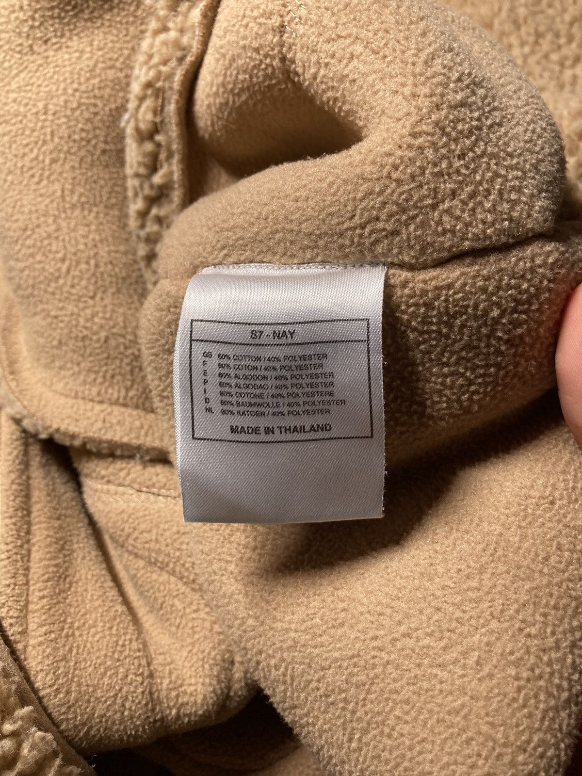 Nike × Vintage ⛩️Nike jacket sweatshirt custom sherpa fleece vintage y2k⛩️eye Size US L / EU 52-54 / 3 - 12 Thumbnail
