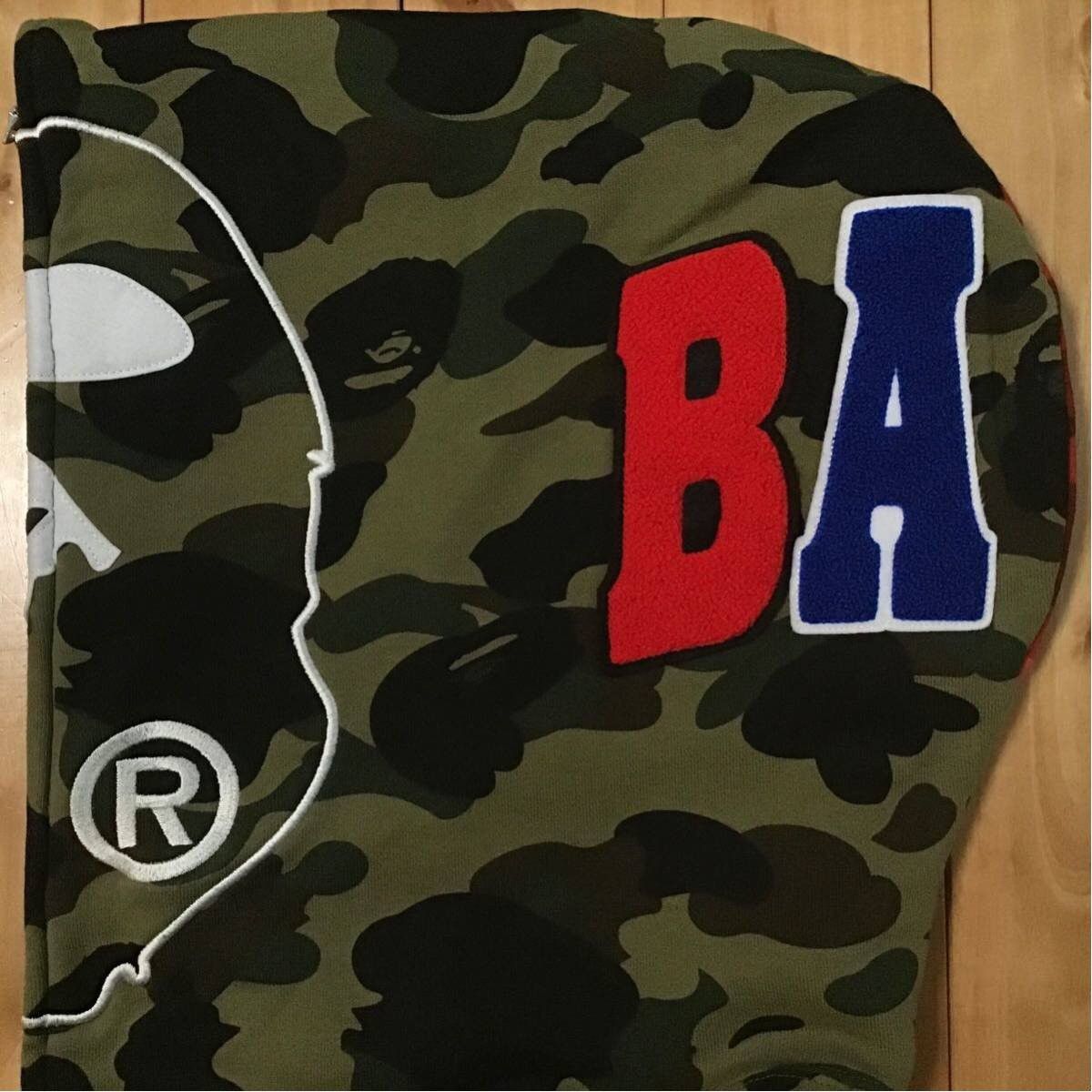 Bape BAPE Ape head full zip Hoodie 1st camo green × Red camo APE Size US XXL / EU 58 / 5 - 5 Thumbnail