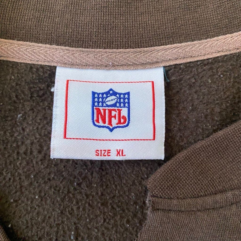 NFL NFL men XL Longsleeve pullover sweatshirt w/v-cut neck Cleve Size US XL / EU 56 / 4 - 7 Thumbnail