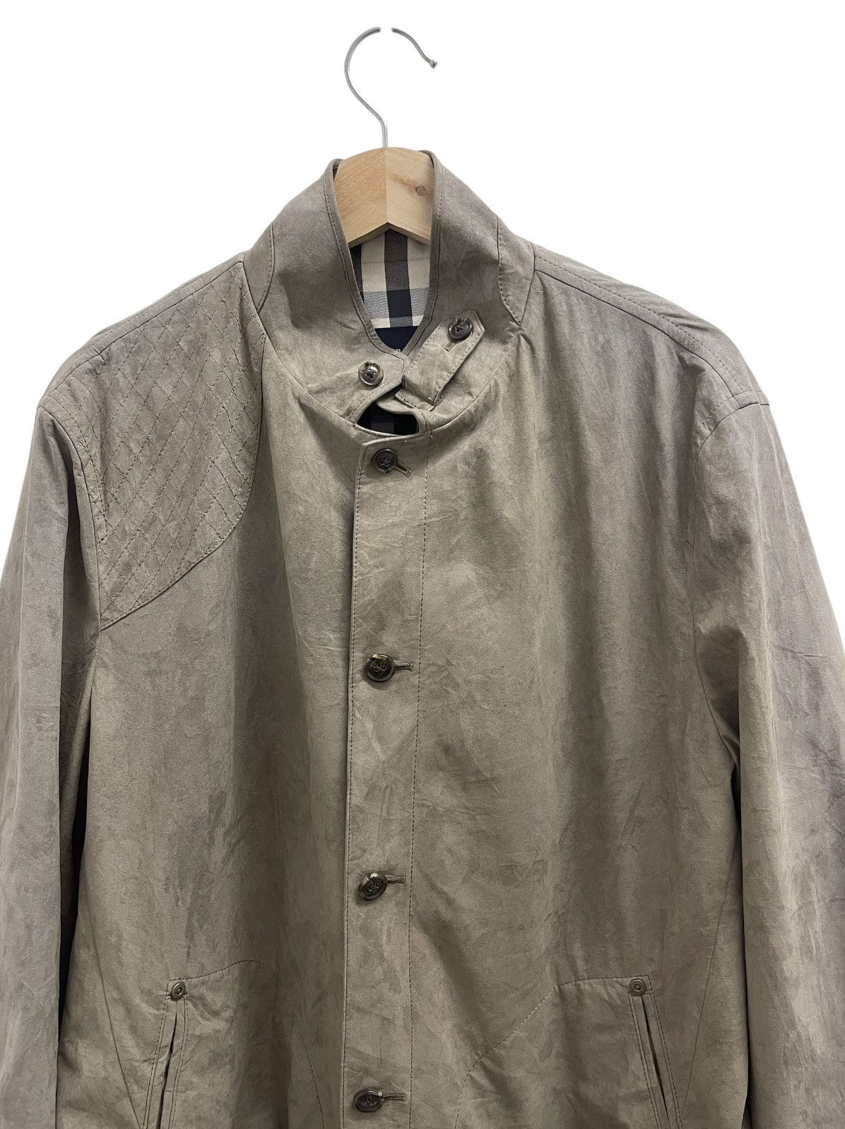 Burberry Burberry Suede Leather Jacket Size US M / EU 48-50 / 2 - 3 Thumbnail