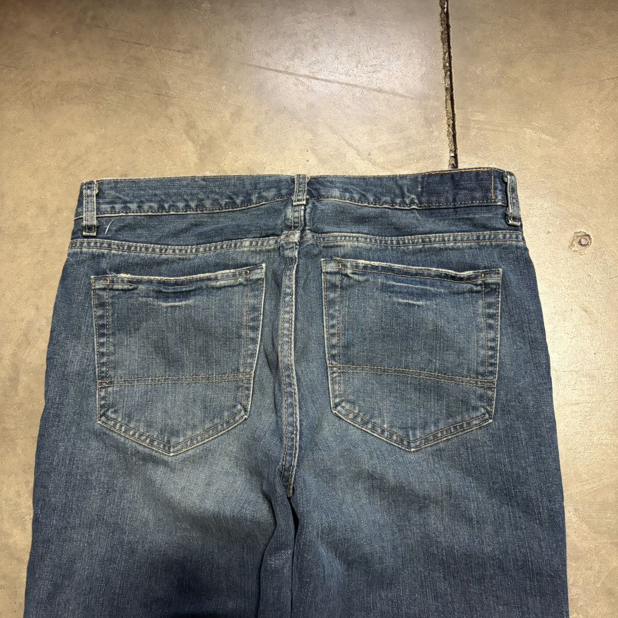 Old Navy Vintage Old Navy Low Rise Boot Cut Denim Jeans Grunge Punk Size US 33 - 11 Thumbnail