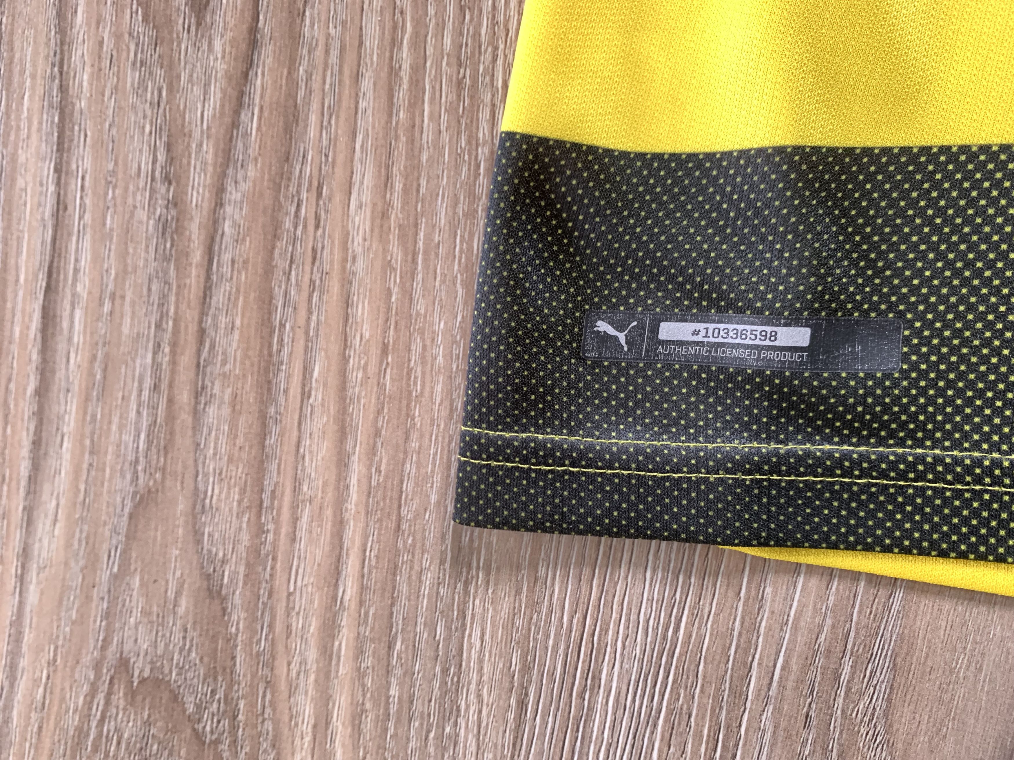 Puma Puma Borussia Dortmund Home Shirt 2017-2018 Size US XXL / EU 58 / 5 - 9 Thumbnail
