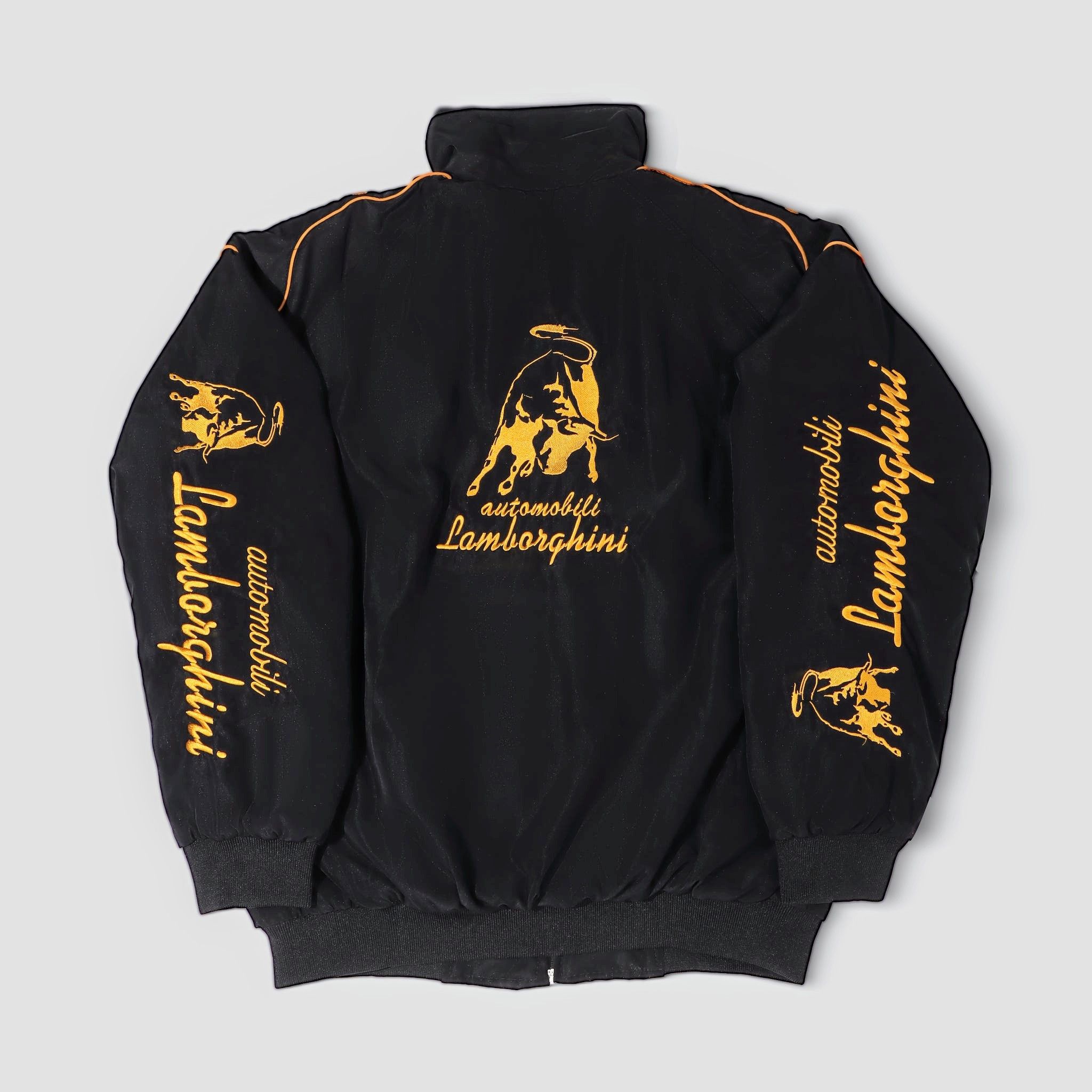 Lamborghini 🔥💥 LAMBORGHINI 💀💸 Unisex Racing Jacket Y2K Retro Coats Size US XXL / EU 58 / 5 - 2 Thumbnail