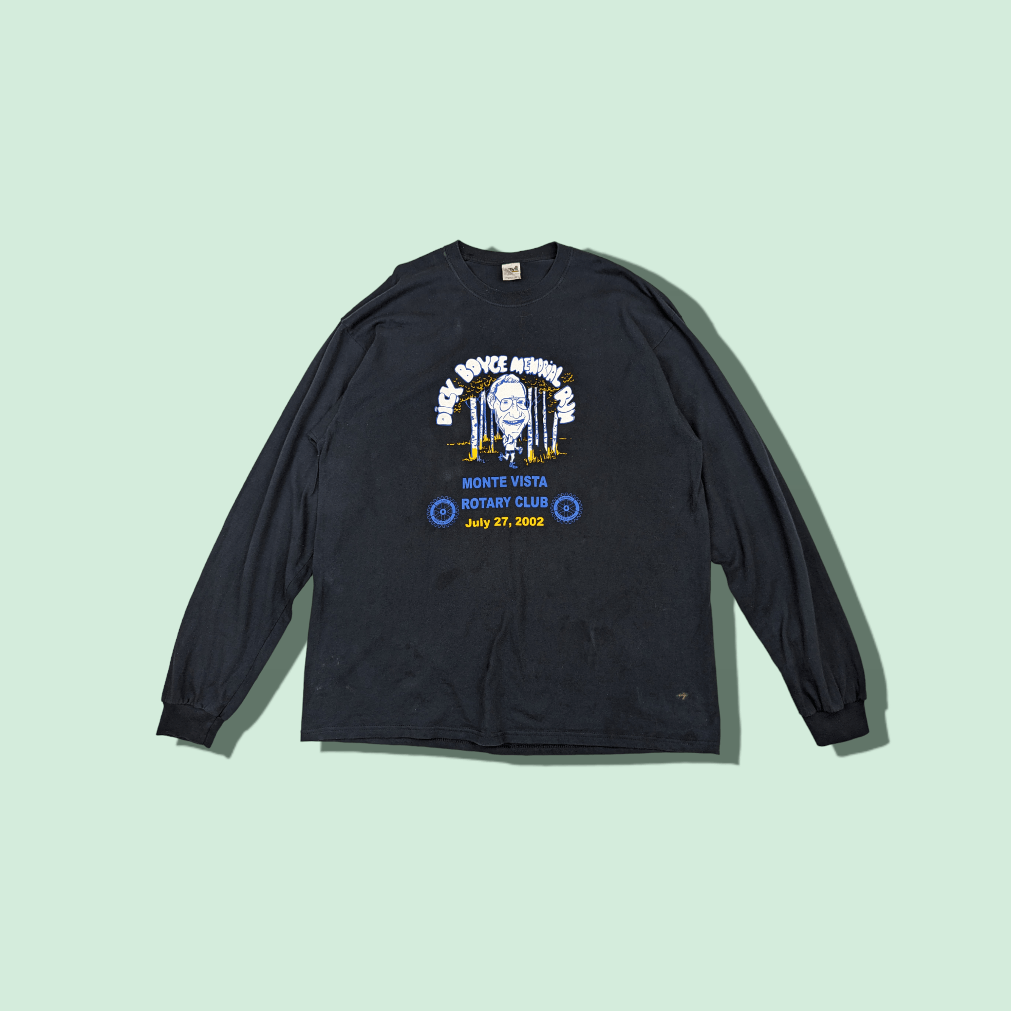 Anvil 2002 DICK BOYCE Memorial Run Marathon Long Sleeve T-Shirt Size US XXL / EU 58 / 5 - 1 Thumbnail