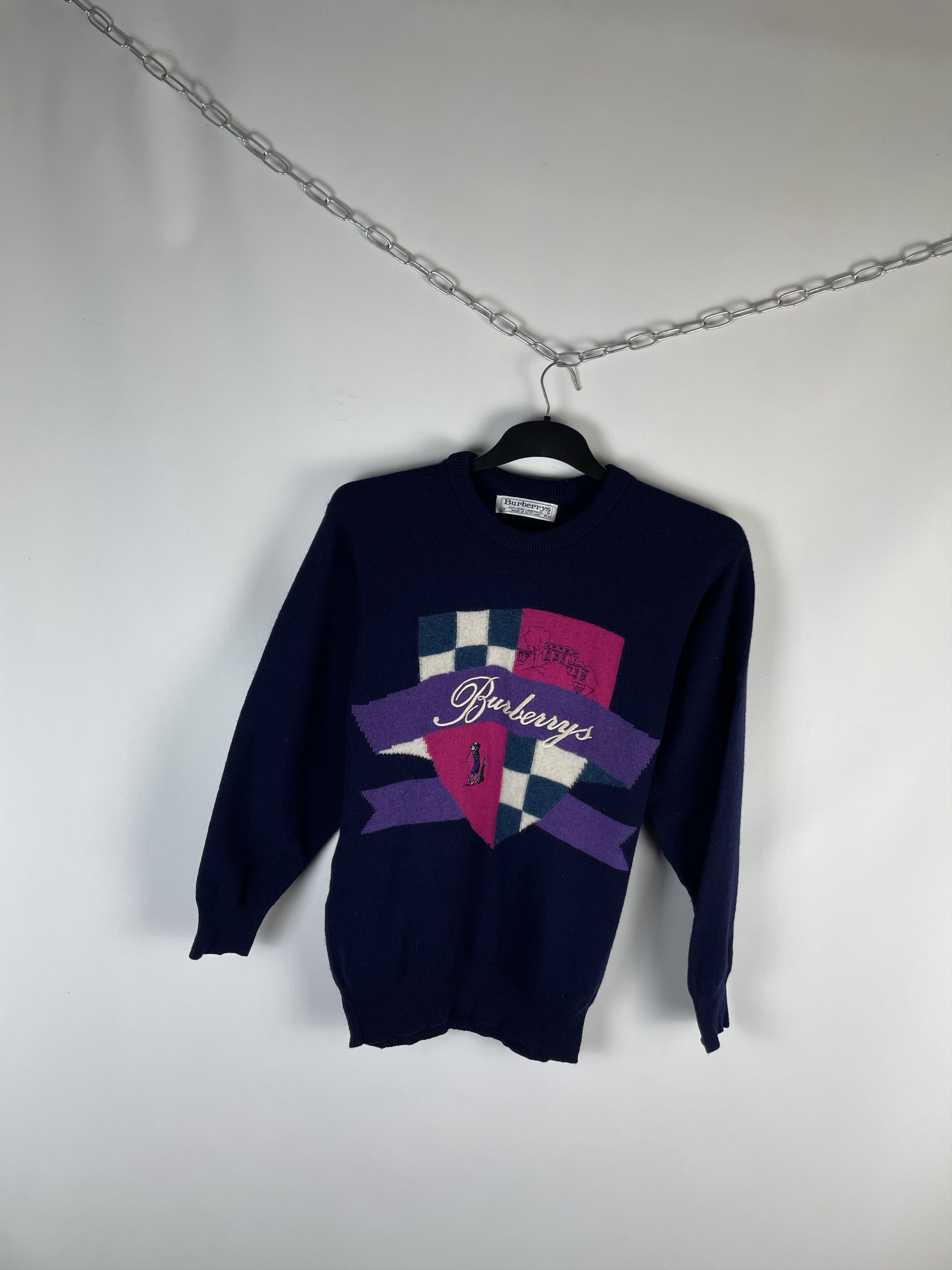 Burberry Vintage Burberry Jumper Sweater Knit Size US XS / EU 42 / 0 - 2 Thumbnail
