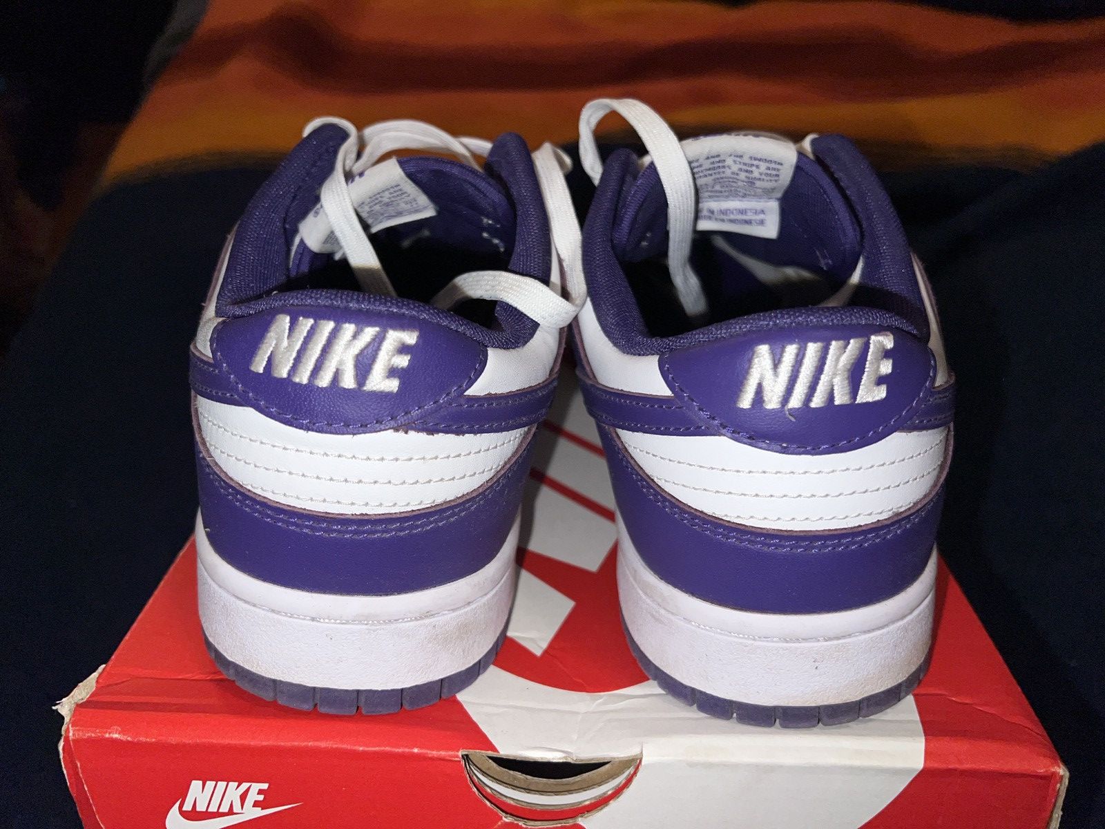 Nike Court Purple Nike Dunk Low Size 12 Size US 12 / EU 45 - 5 Thumbnail