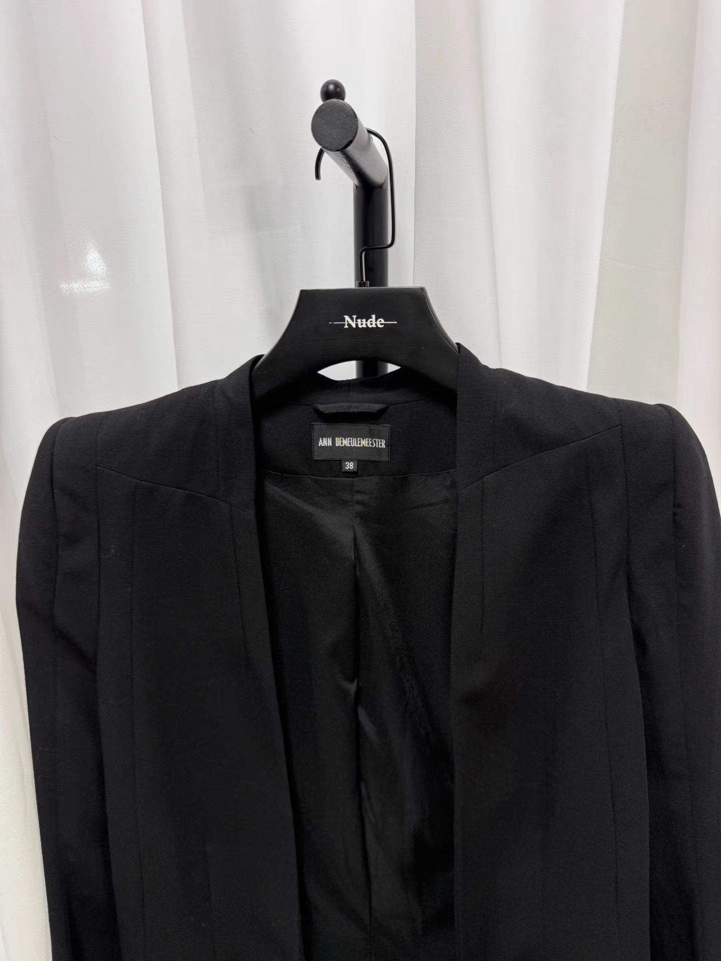 Ann Demeulemeester Ann Demeulemeester Pagoda Shoulder Chain Blazer K20 Size S / US 4 / IT 40 - 3 Thumbnail