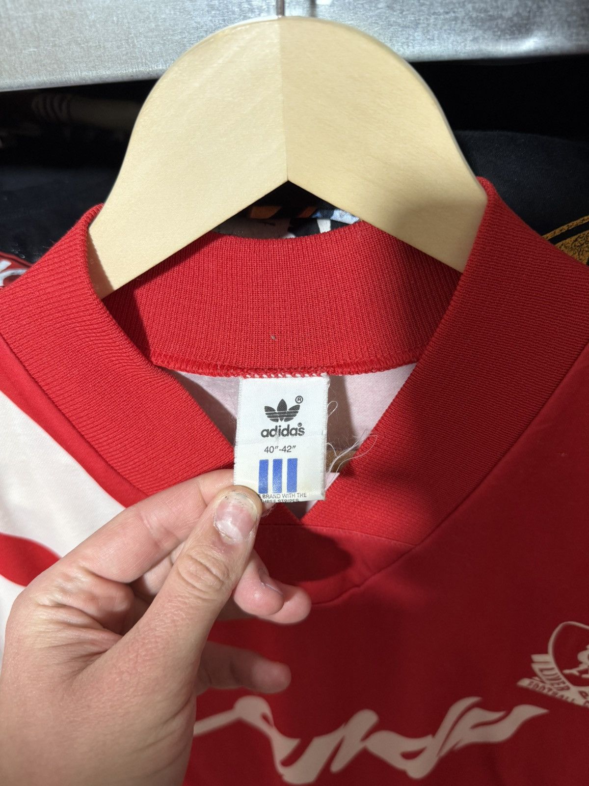 Adidas Adidas Liverpool 1991 1992 Home Soccer Jersey Size 40-42 Size US XL / EU 56 / 4 - 4 Thumbnail