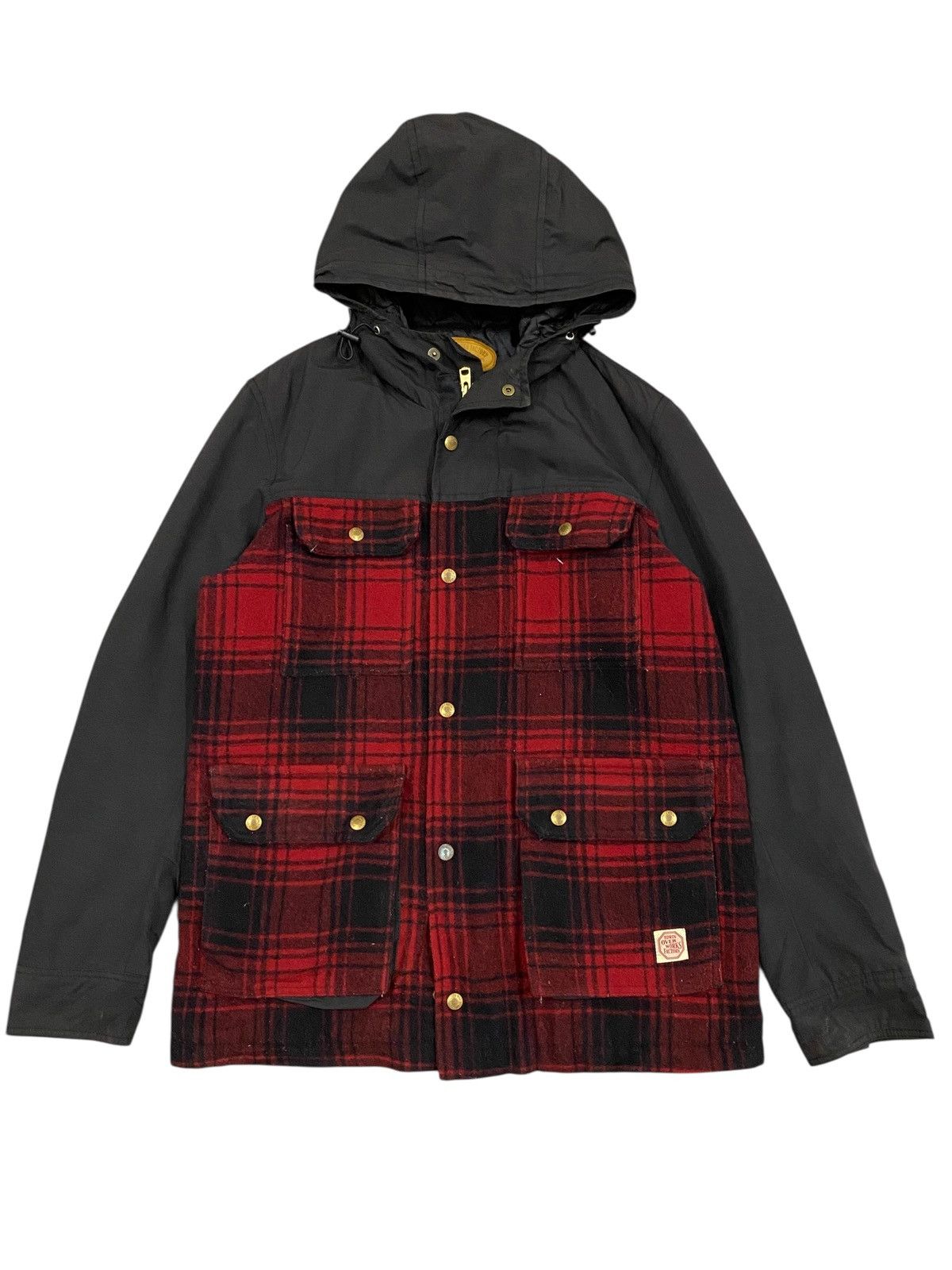 Vtg Edwin Wool Jacket Cargo