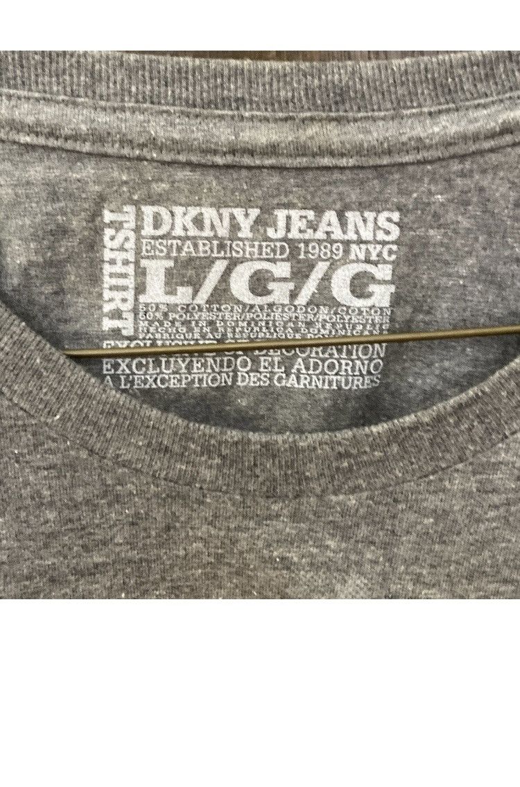 DKNY DKNY Jeans Gray Graphic Logo T-Shirt L Size US L / EU 52-54 / 3 - 2 Thumbnail