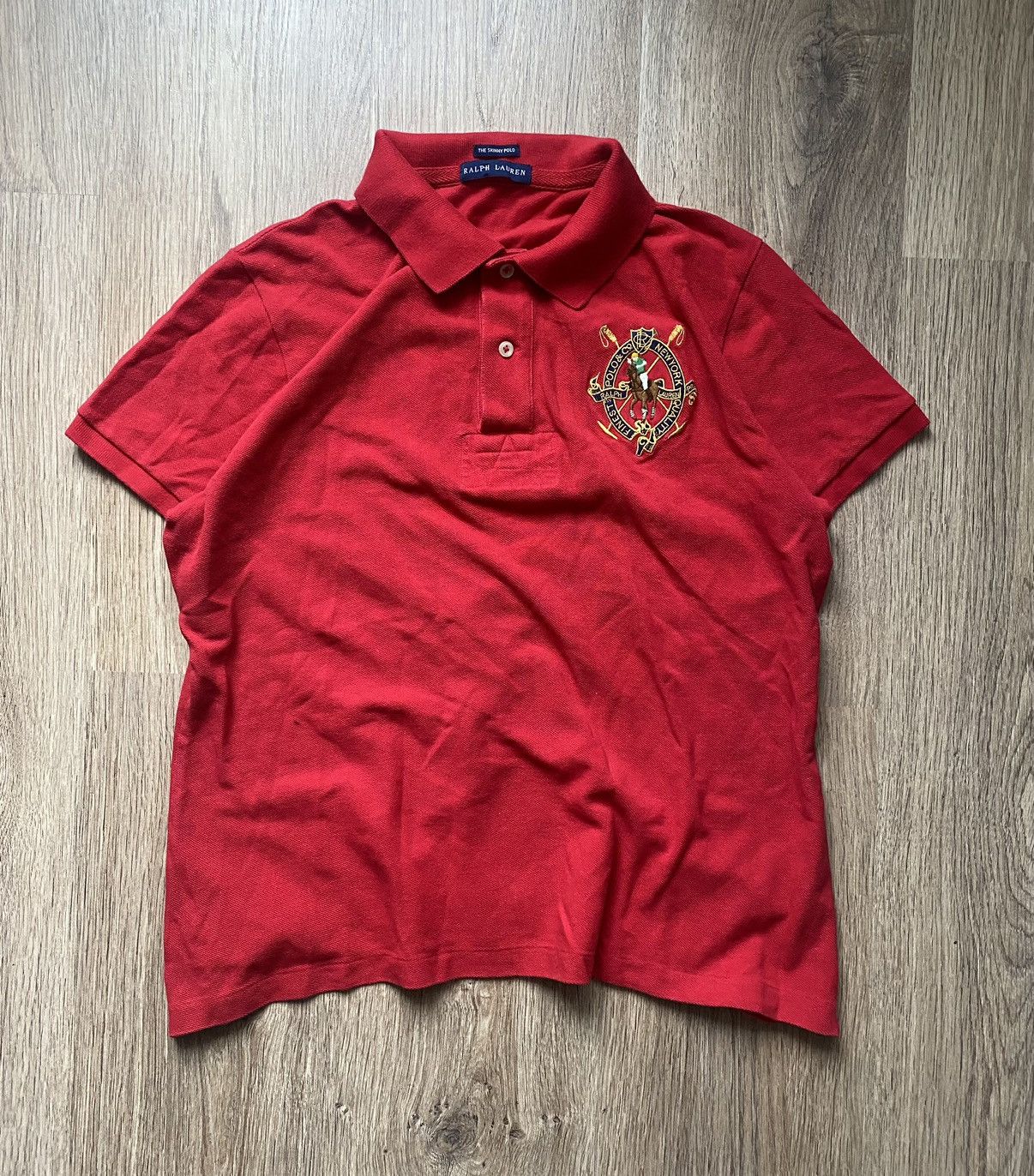 Polo Ralph Lauren × Vintage Vintage Polo Ralph Lauren New York rugby polo shirt Size US S / EU 44-46 / 1 - 1 Thumbnail