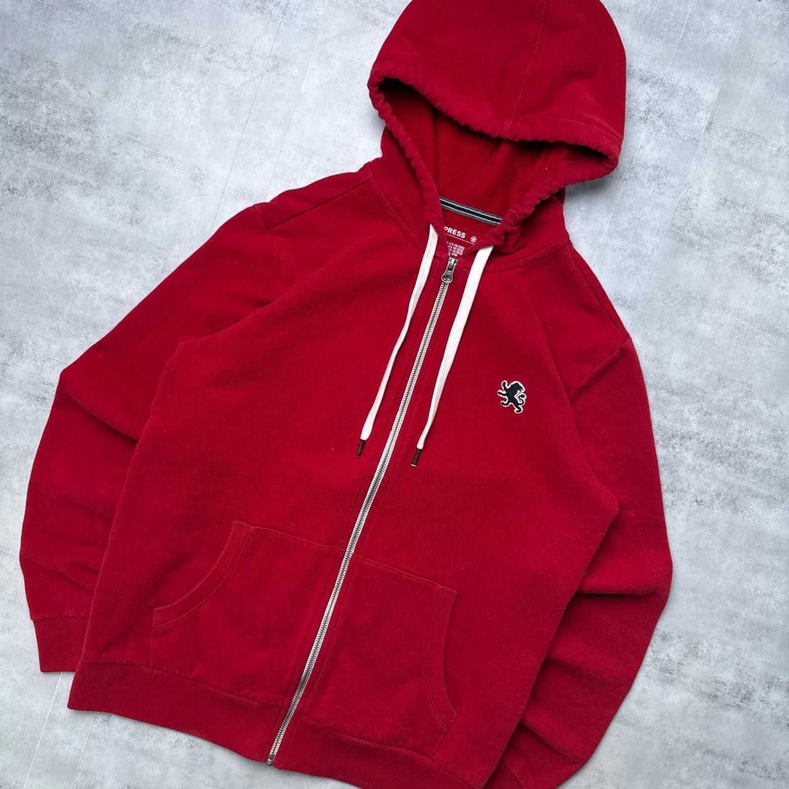 Express Y2K Express 00s Zip Up Red Jacket Size US M / EU 48-50 / 2 - 6 Thumbnail