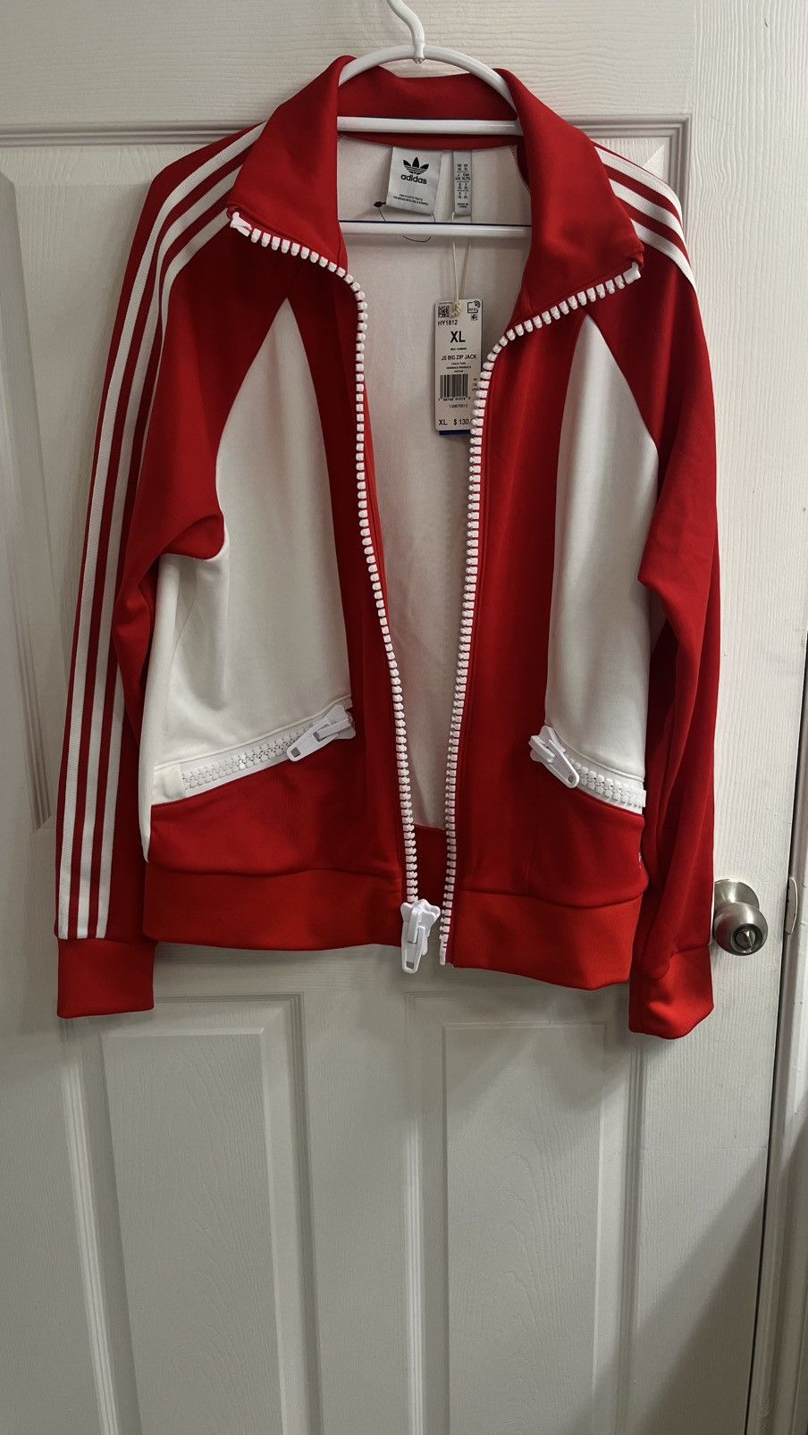 Adidas × Jeremy Scott Big zip jacket Size US XL / EU 56 / 4 - 2 Thumbnail