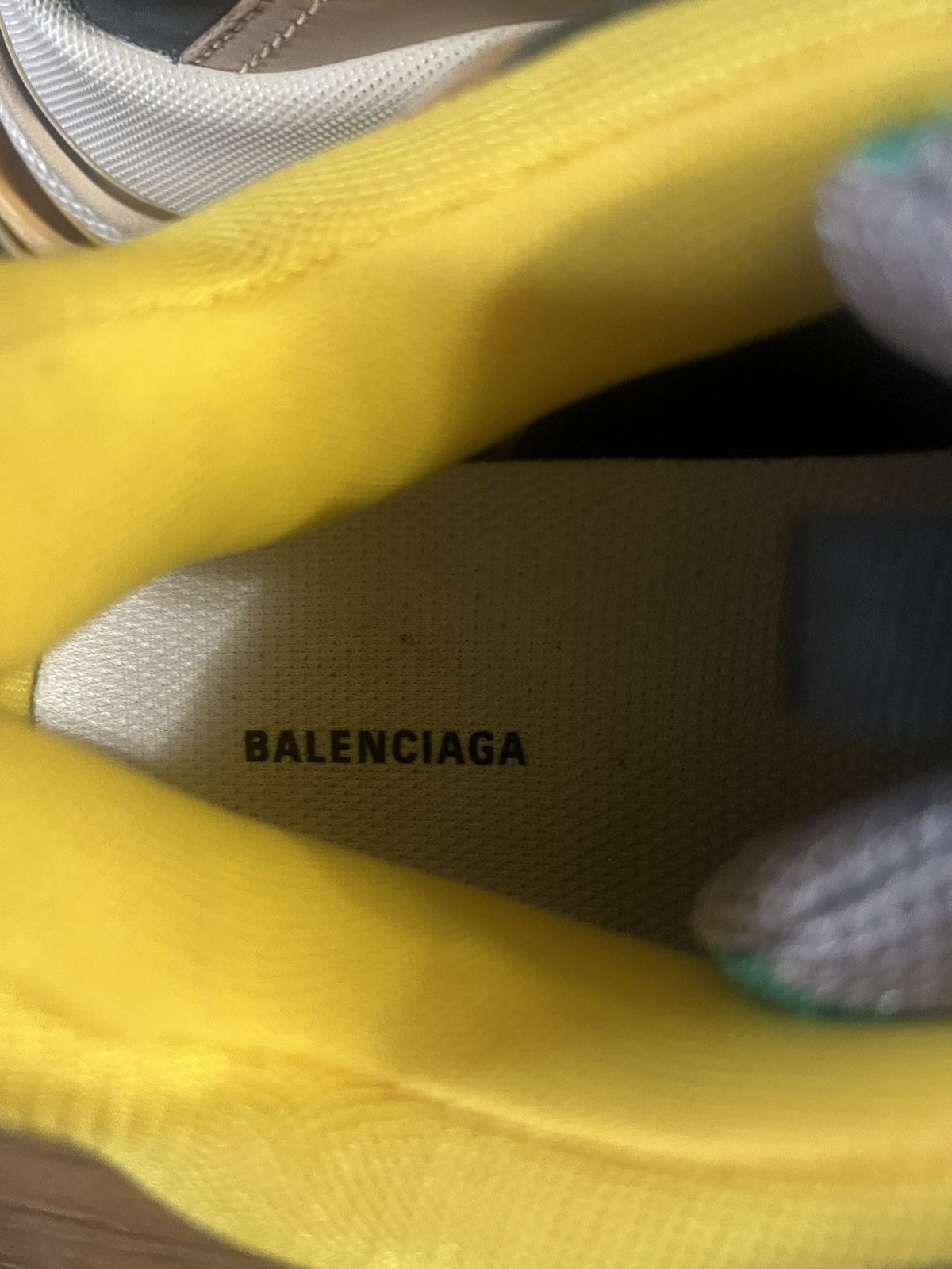 Balenciaga Balenciaga Triple S Sneaker ‘Green Yellow’ Size US 11 / EU 44 - 5 Thumbnail