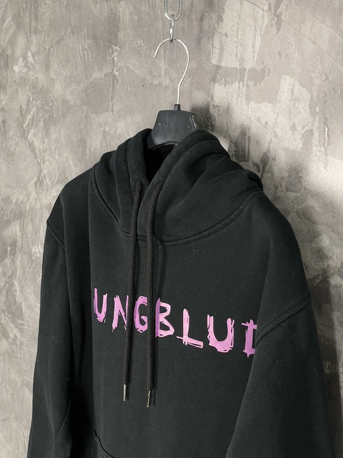 Rap Tees × Vintage Yungblud Big Logo Black Street Graphic Hype Hoodie Size US M / EU 48-50 / 2 - 6 Thumbnail