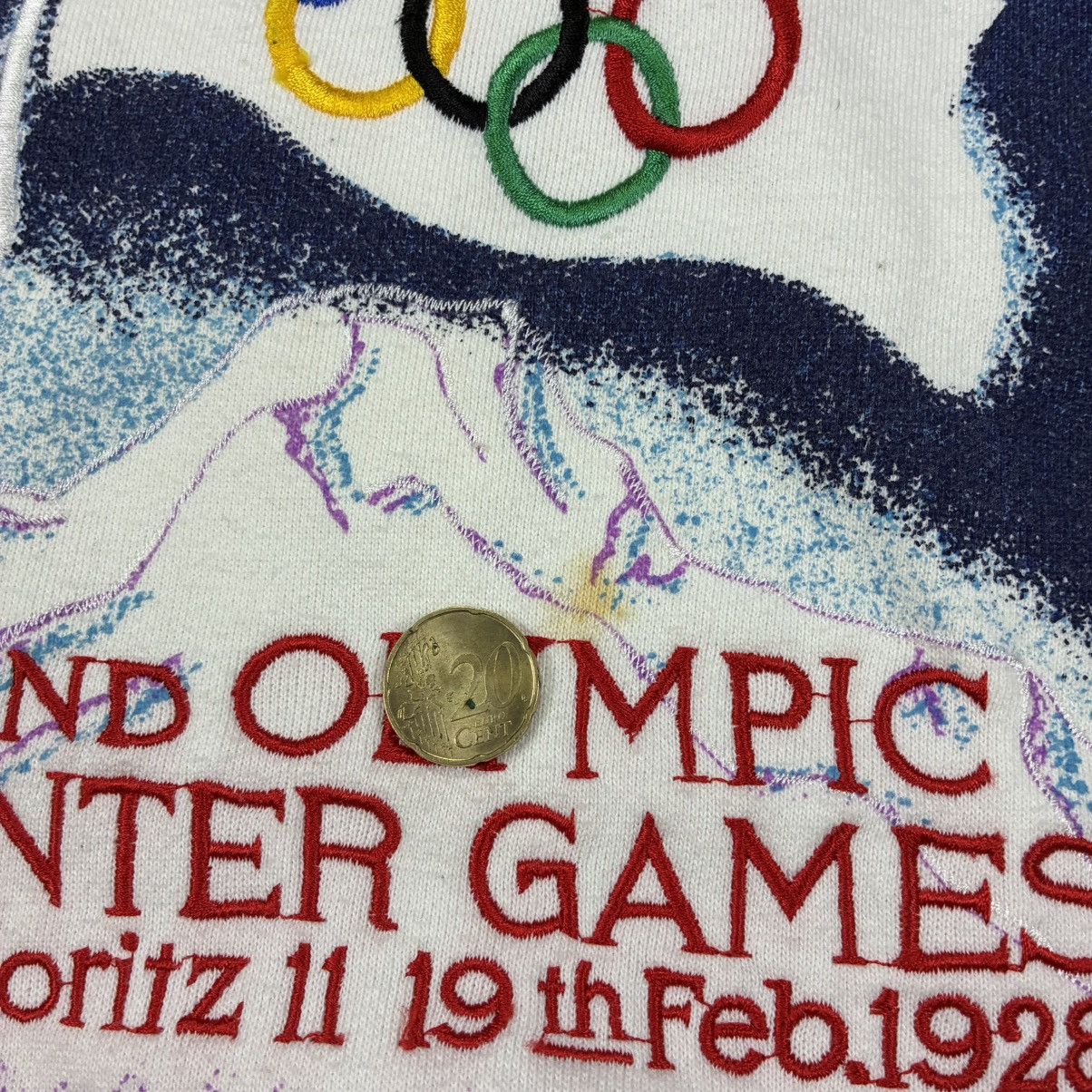 Adidas Mens Vintage Sweatshirt Adidas Winter Olympics Games Size XL Size US XL / EU 56 / 4 - 3 Thumbnail