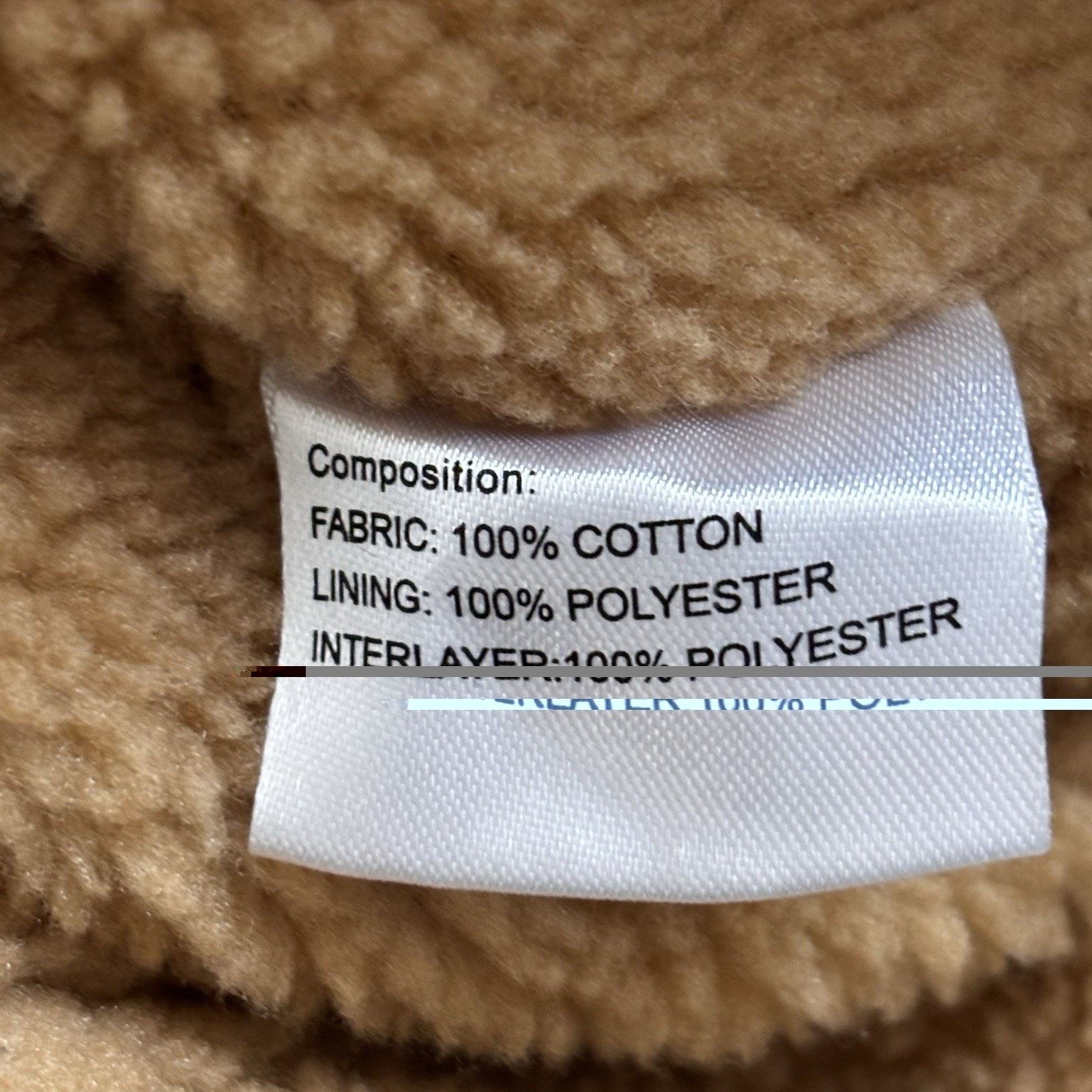 Other Black Canvas Sherpa Lined Workwear Coat XXL - Outdoor Jacket Size US XXL / EU 58 / 5 - 7 Thumbnail