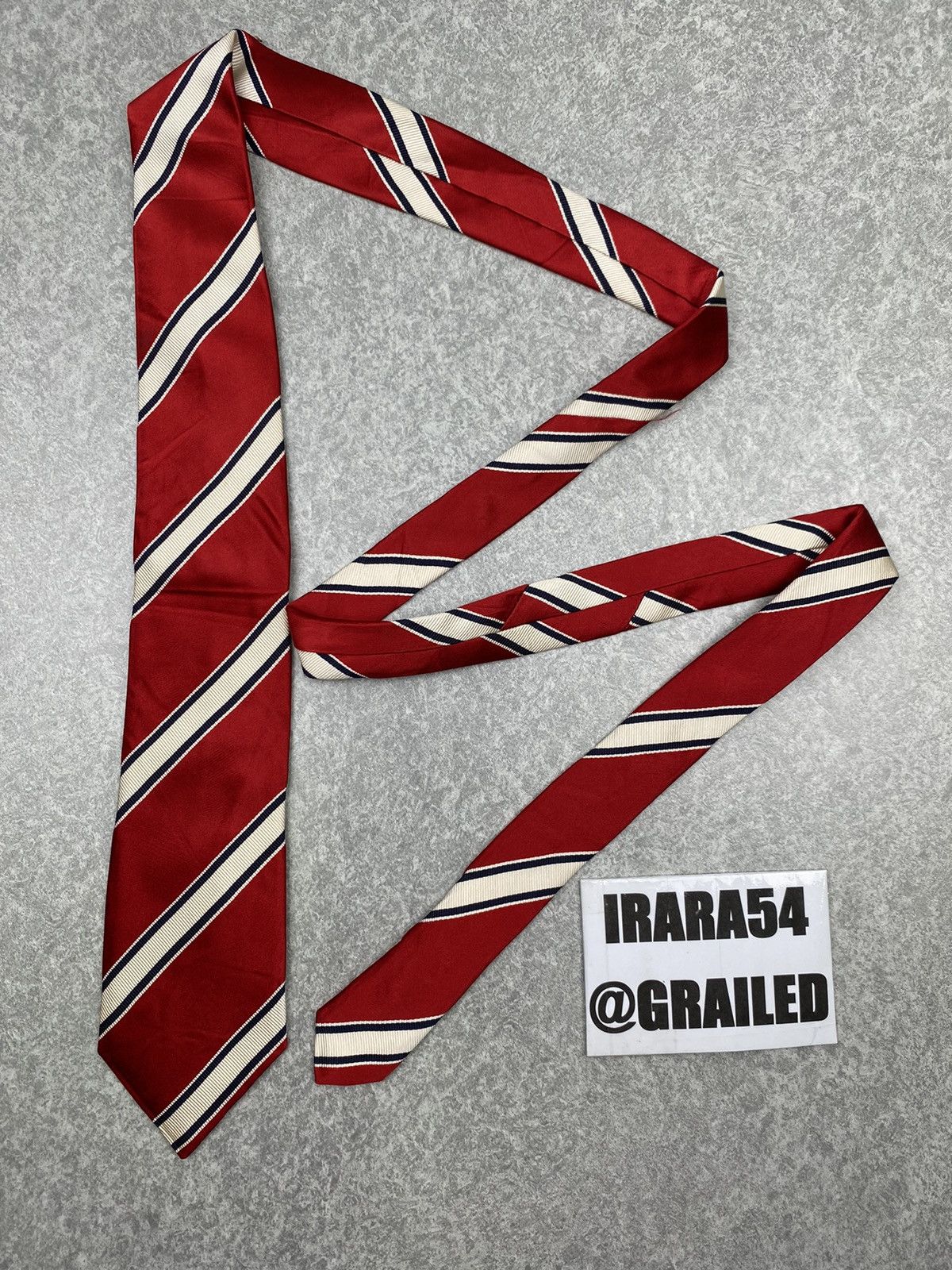 Japanese Brand ZARA MAN SilkTie T13 Size ONE SIZE - 5 Thumbnail