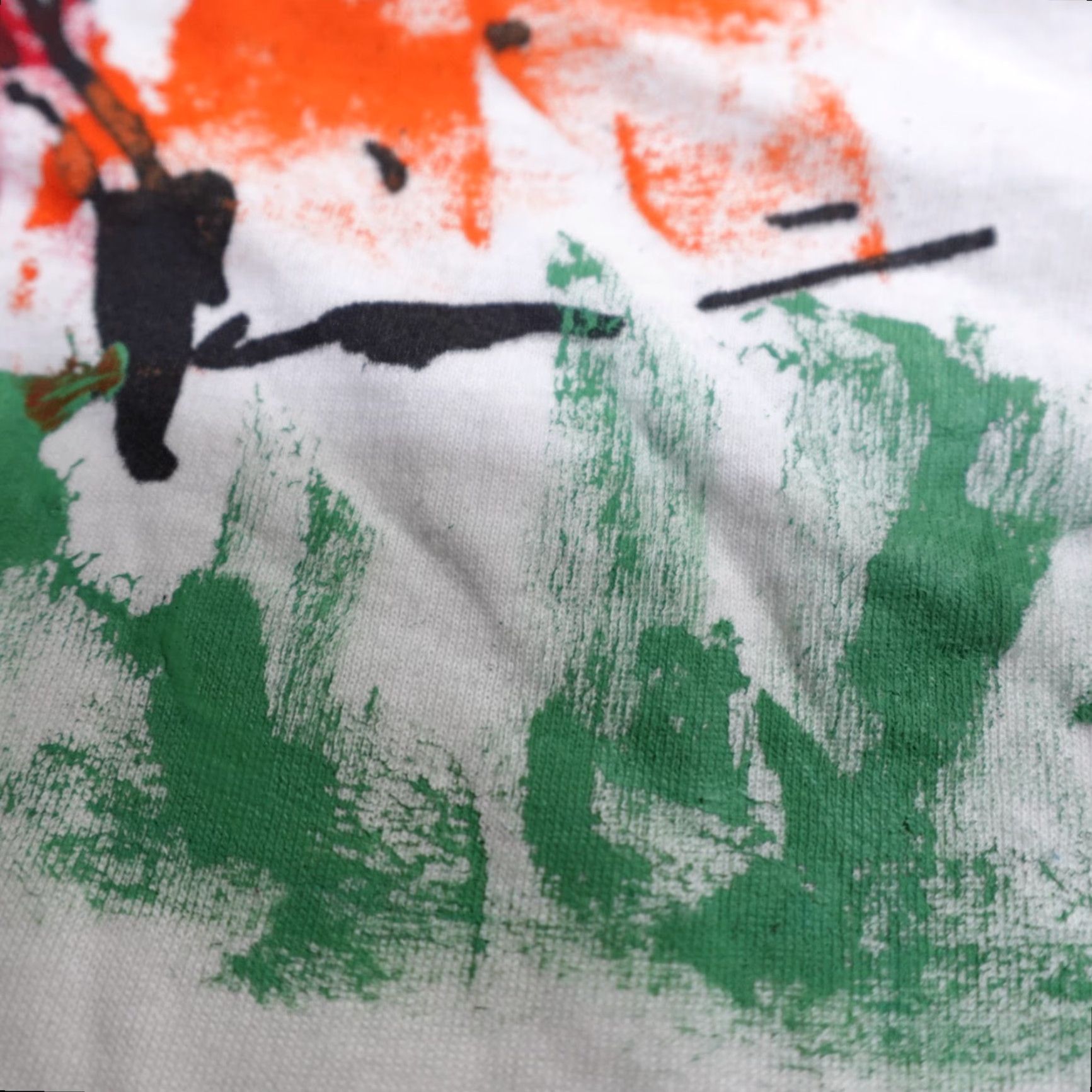 Vintage VINTAGE Jazz Shirt Men S White 1989 Abstract P.Fauche Size US S / EU 44-46 / 1 - 6 Thumbnail