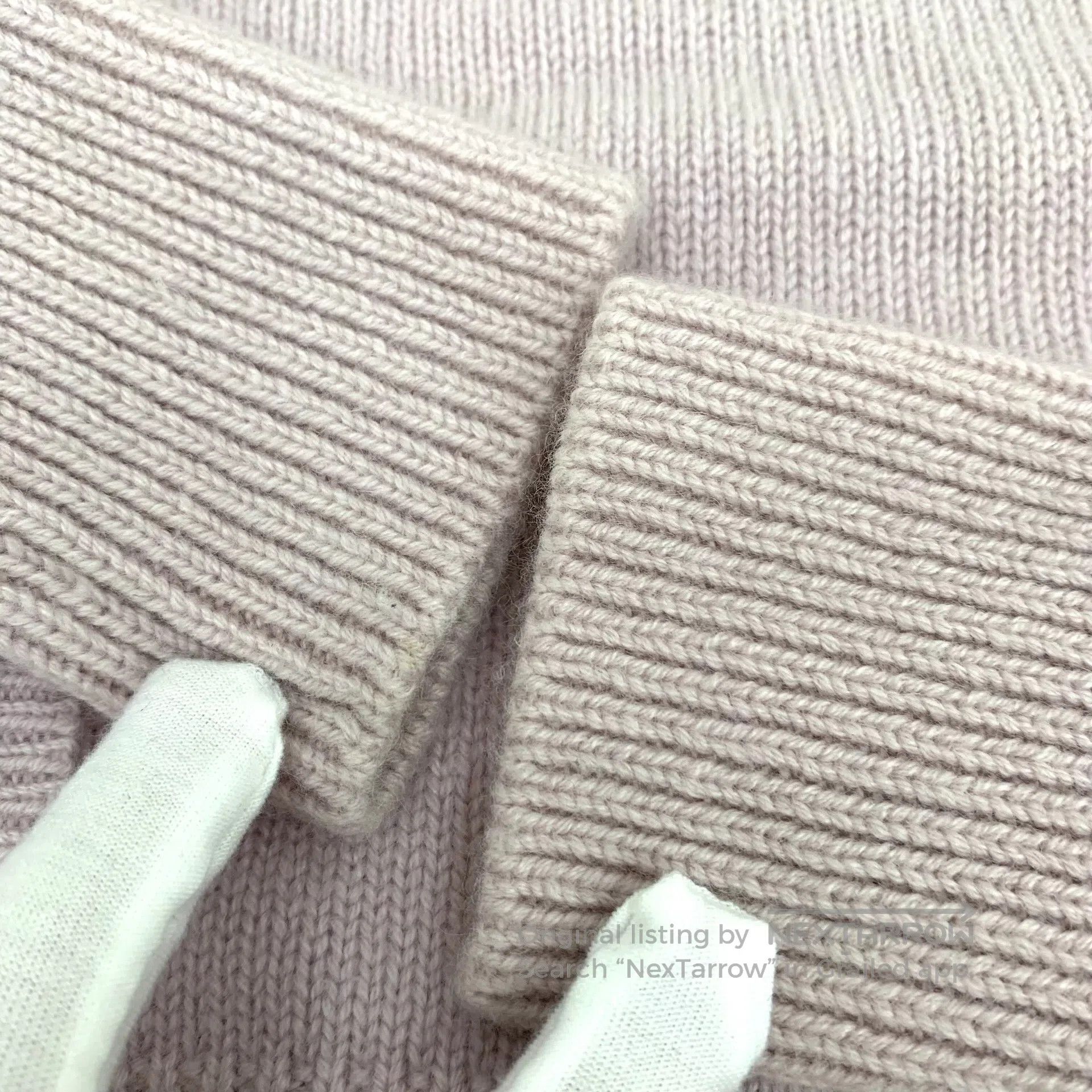 Burberry Burberry Pink cashmere V-neck single-breasted long-sleeved Size M / US 6-8 / IT 42-44 - 9 Thumbnail