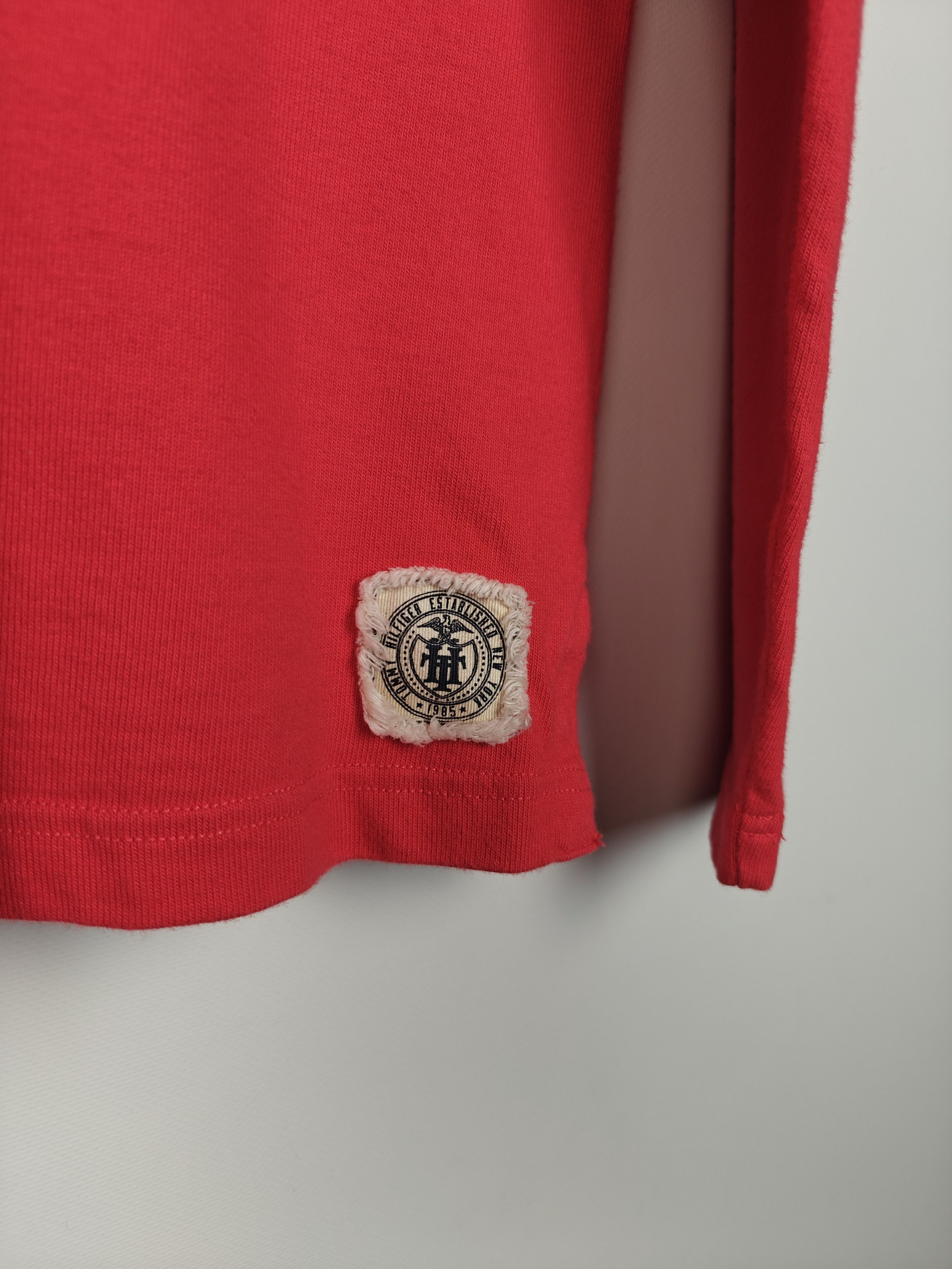 Tommy Hilfiger Tommy Hilfiger Swetashirt Collared Pullover Red size L Size US L / EU 52-54 / 3 - 9 Thumbnail