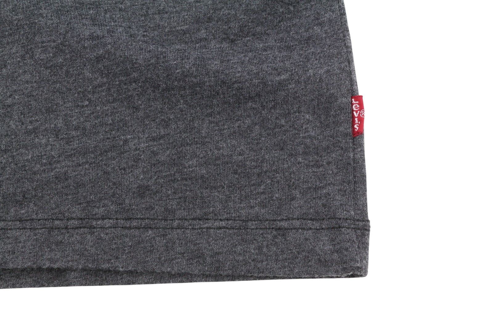 Levi's STANDARD L Dark Grey Melange Tricot Crew Neck 87859 Size US L / EU 52-54 / 3 - 6 Thumbnail