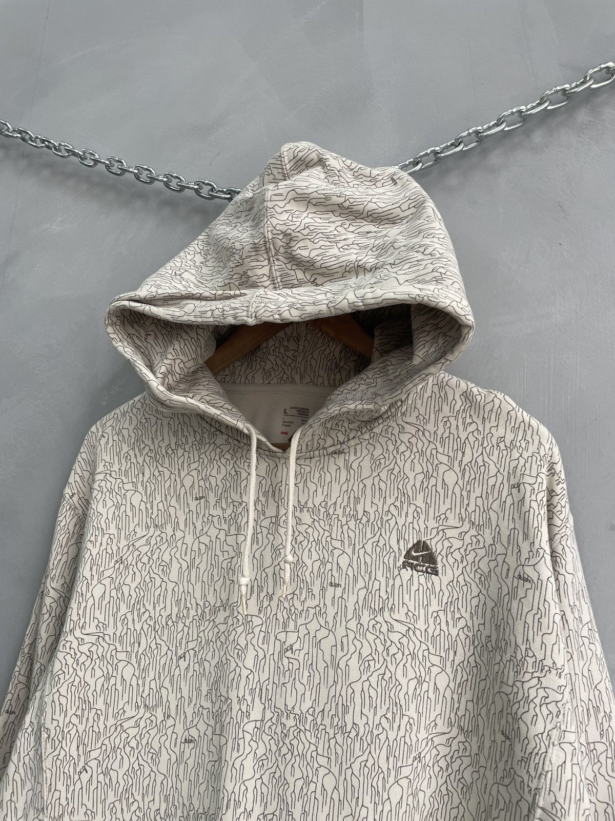 Nike ACG Nike ACG hoodie y2k retro style drill streetwear Size US L / EU 52-54 / 3 - 2 Thumbnail