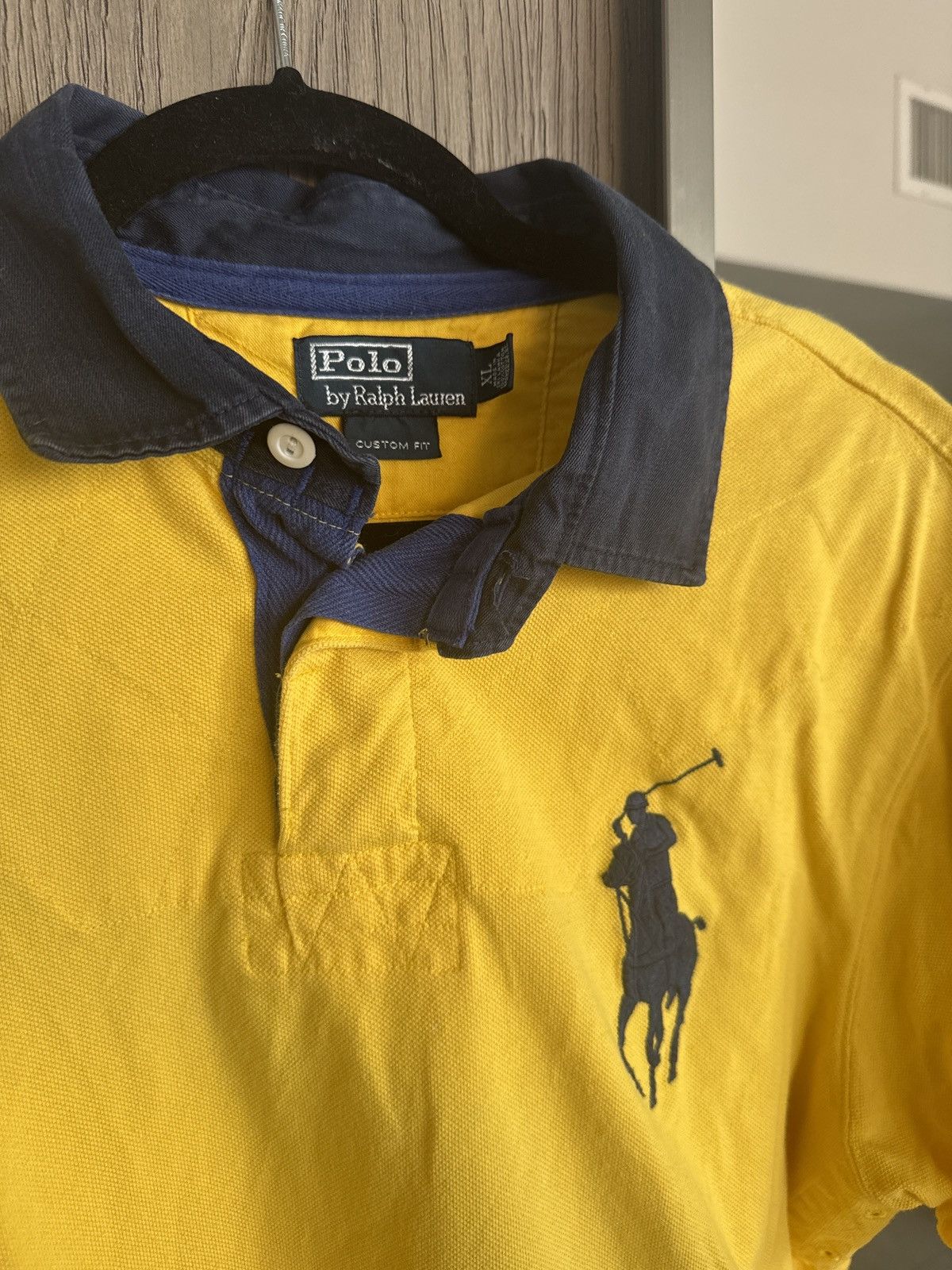 Polo Ralph Lauren Vintage Polo Ralph Lauren Big Pony Polo Shirt Size US XL / EU 56 / 4 - 2 Thumbnail