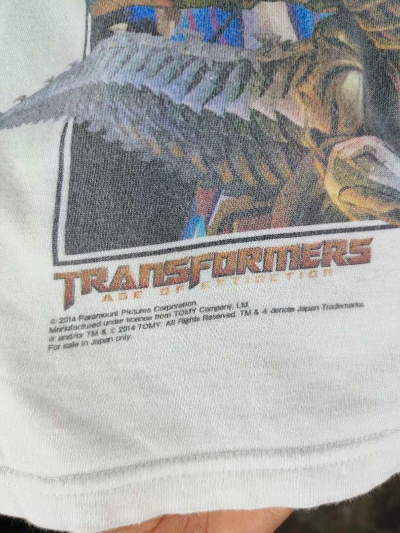 Anime × Transformers 2014 Tranfomers Movie cospa tag Size US M / EU 48-50 / 2 - 3 Thumbnail
