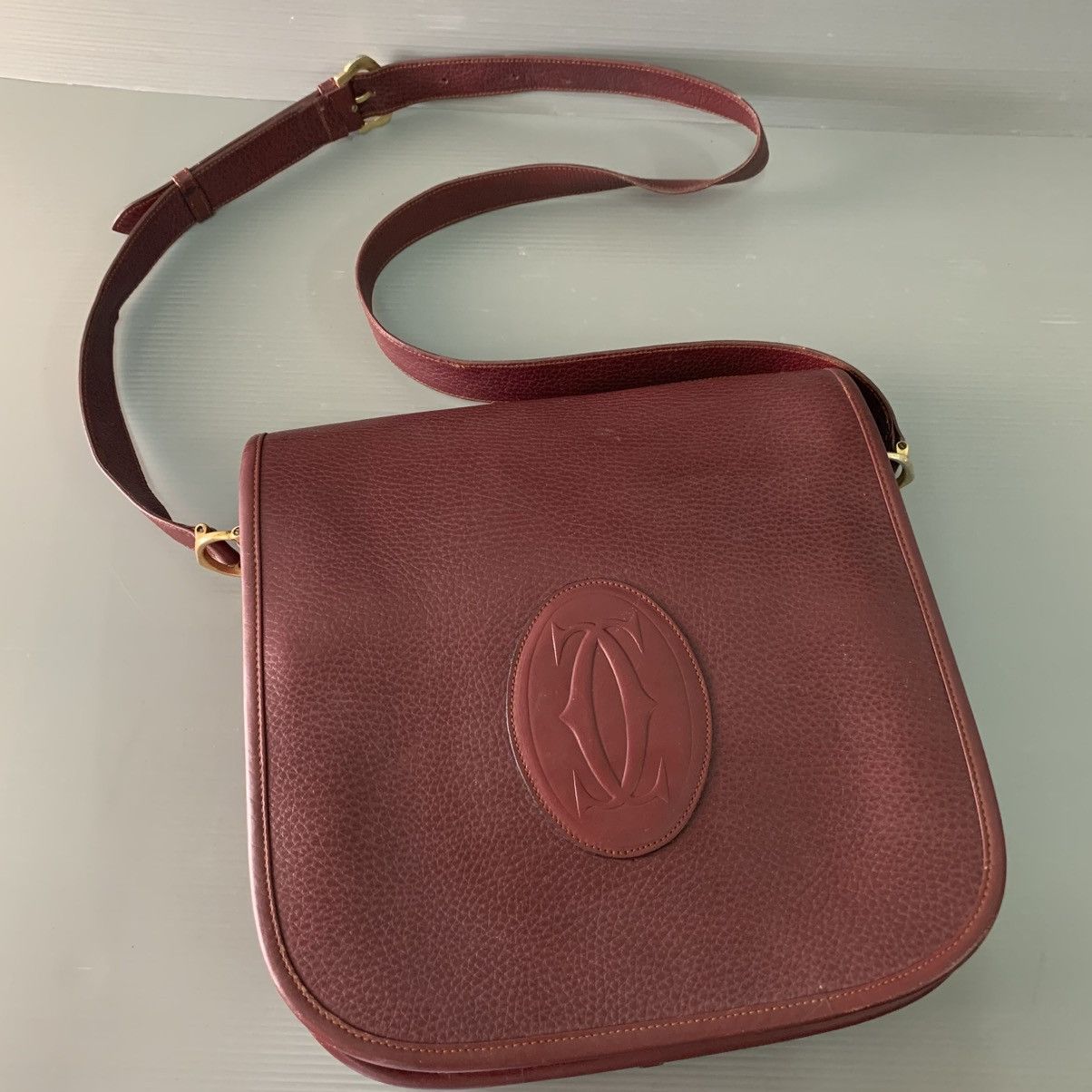 Cartier Cartier Paris Leather Mesengger Size ONE SIZE - 2 Thumbnail