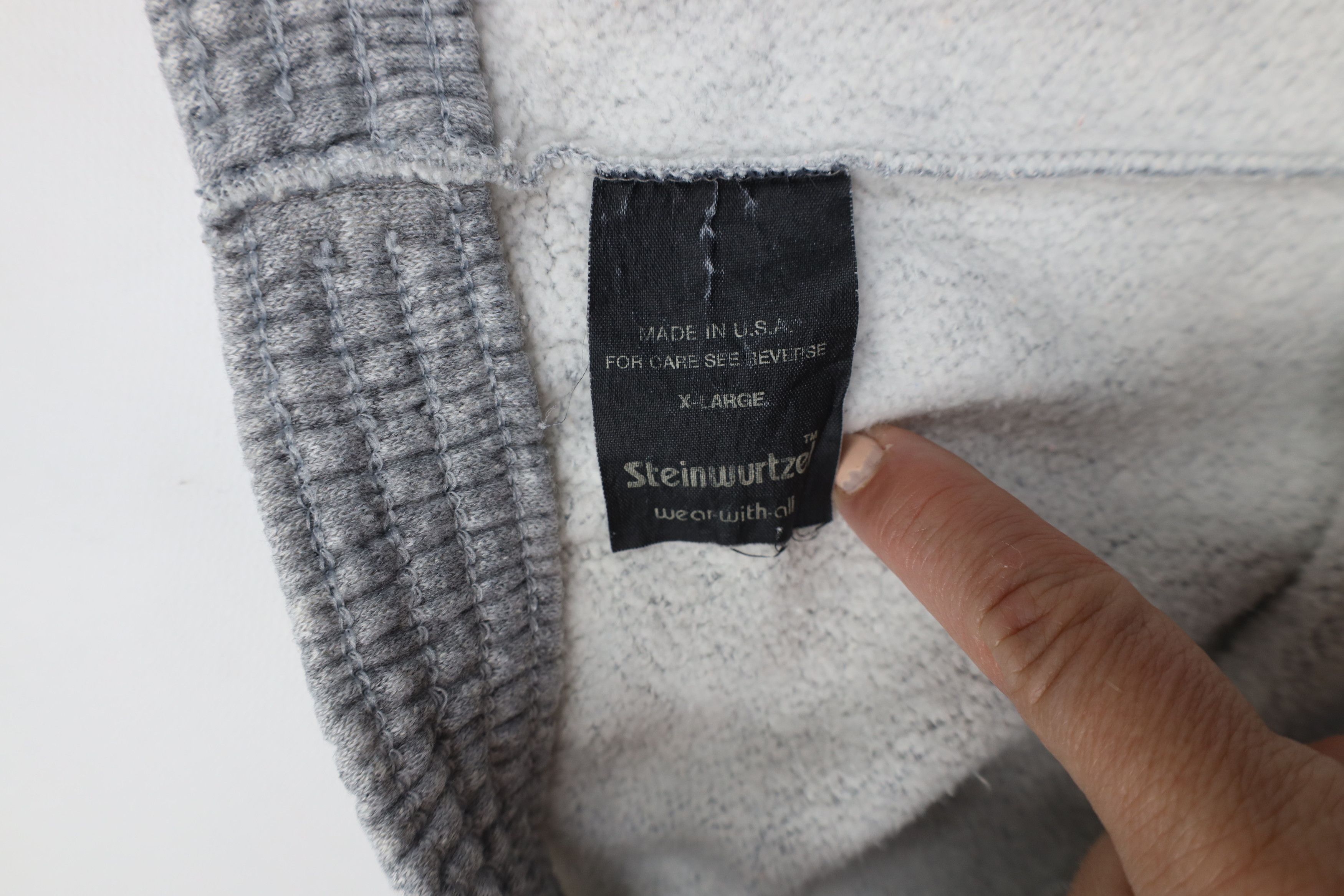 Vintage Vintage 70s Streetwear Sweatpants Joggers Heather Gray USA Size US 38 / EU 54 - 6 Thumbnail