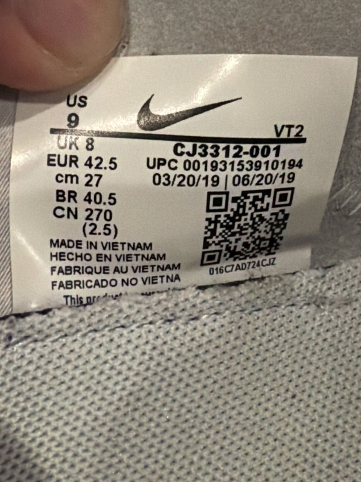 Kendrick Lamar × Nike Nike React Element 55 Kendrick Lamar Size US 9 / EU 42 - 6 Thumbnail