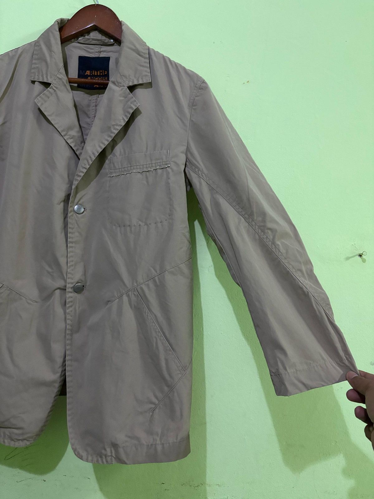 Marithe + Francois Girbaud MFG Light Jacket Design Stylist Coat Fashion Size US L / EU 52-54 / 3 - 3 Thumbnail