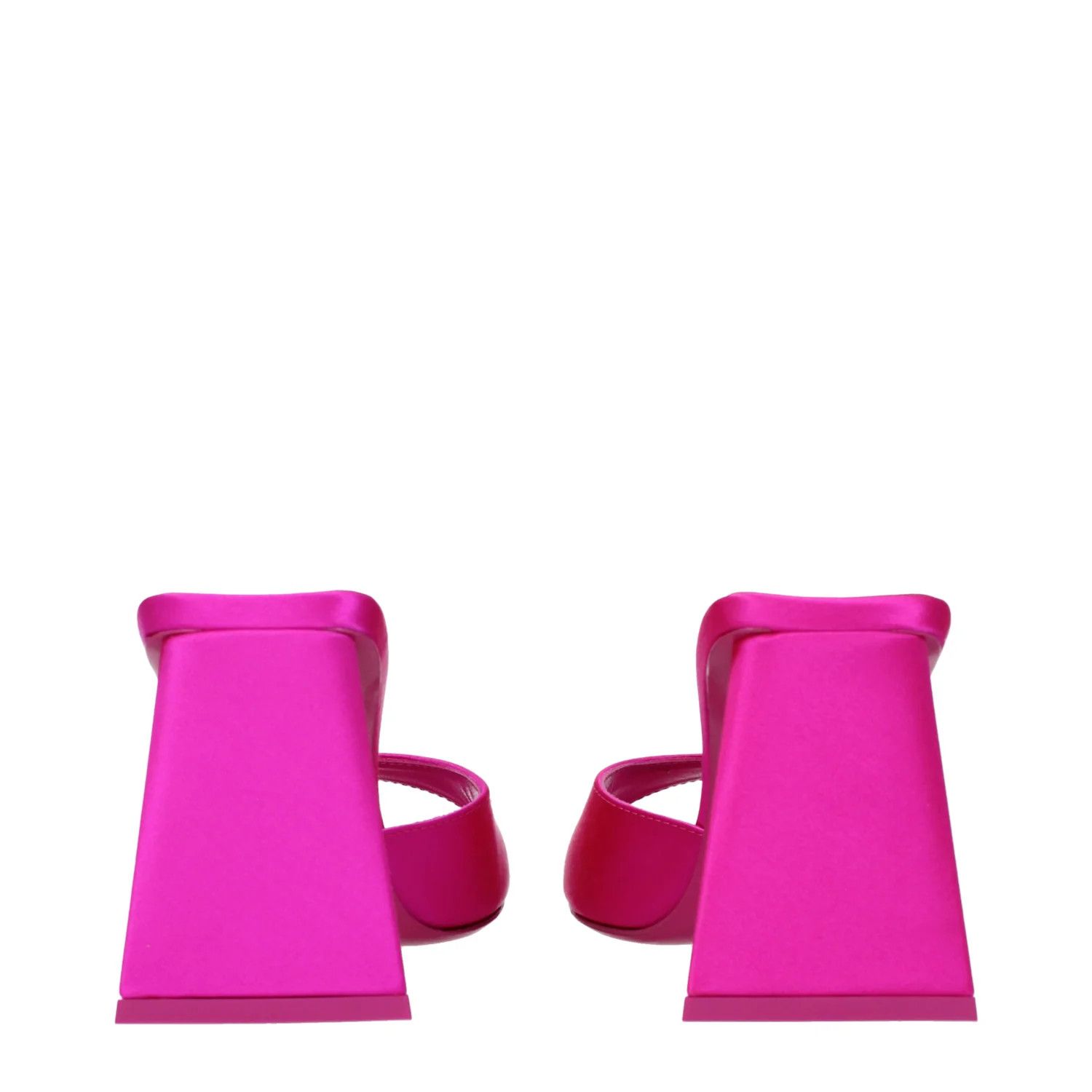 ob1o1e1224 Satin Sandals in Fuchsia
