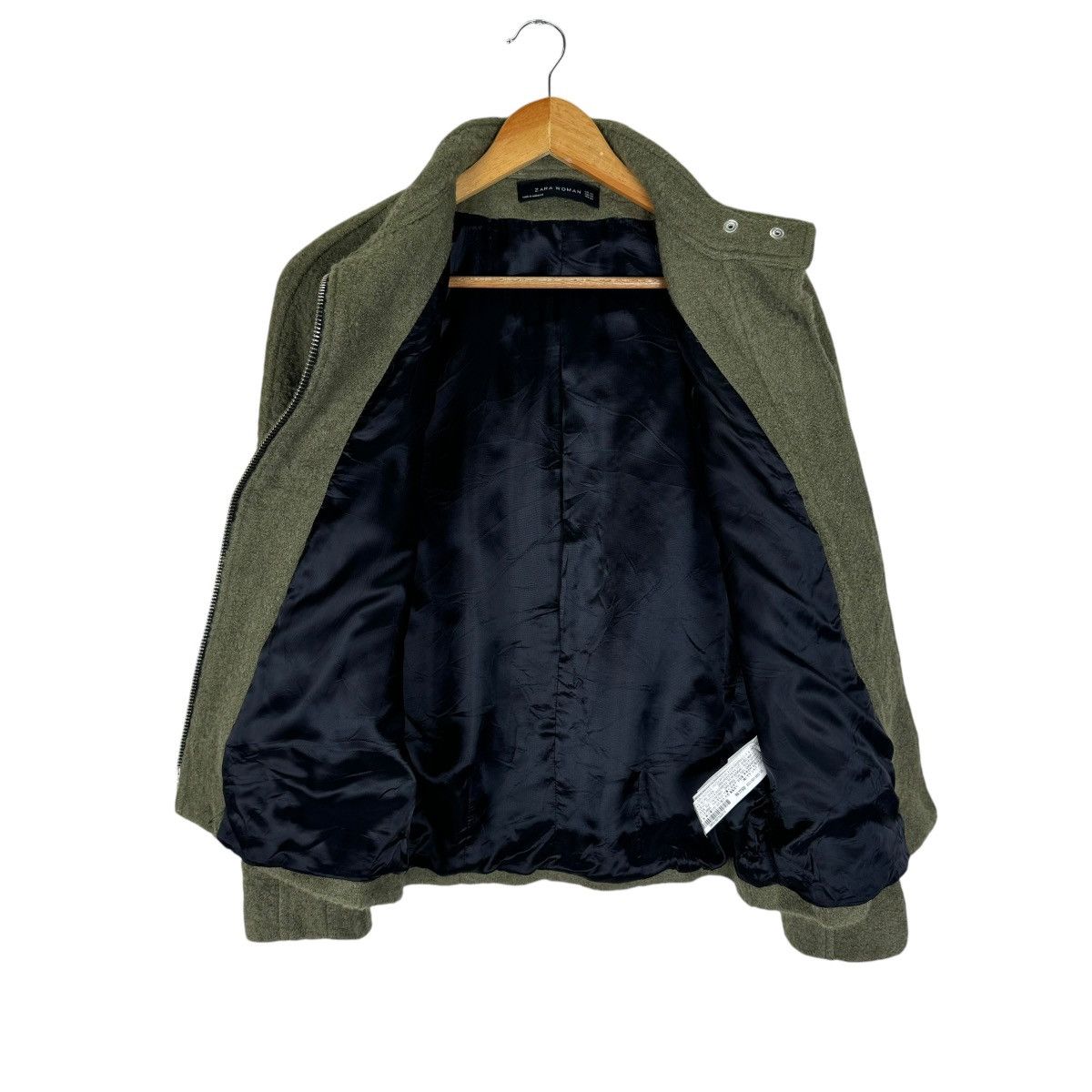 Japanese Brand × Zara ☀️ZARA WOMAN BIKERS JACKET LIKE JUNYA WATANABE Size XS / US 0-2 / IT 36-38 - 10 Thumbnail