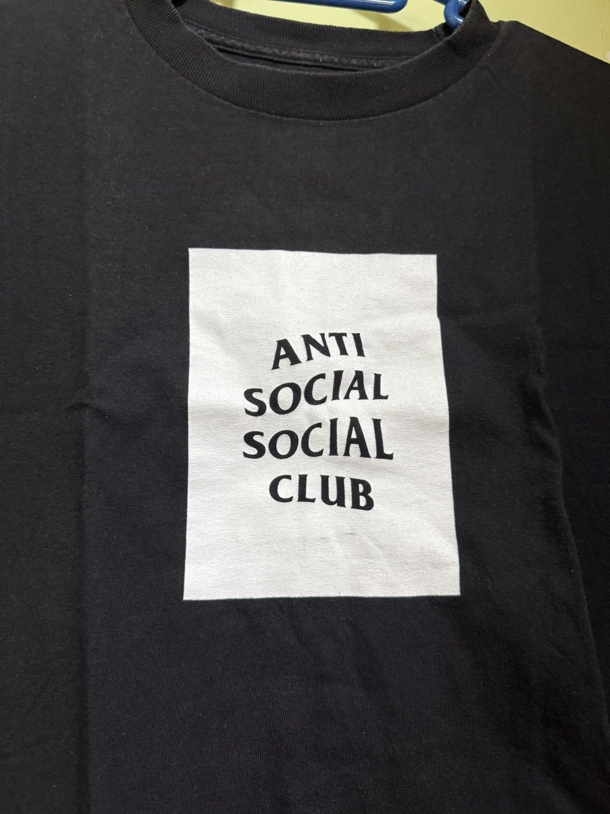 Anti Social Social Club Assc box logo tee Size US S / EU 44-46 / 1 - 1 Thumbnail