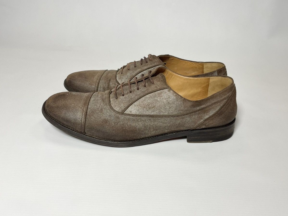 Maison Margiela ‘Mould’ Effect Suede Oxford Shoes Size US 11 / EU 44 - 20 Thumbnail