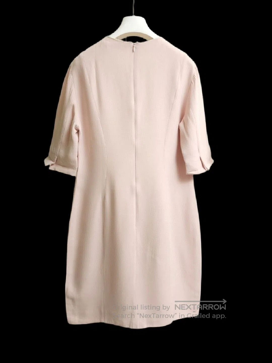 Dior dior pink and cream color block dress. Size US 40 / EU 56 - 2 Thumbnail