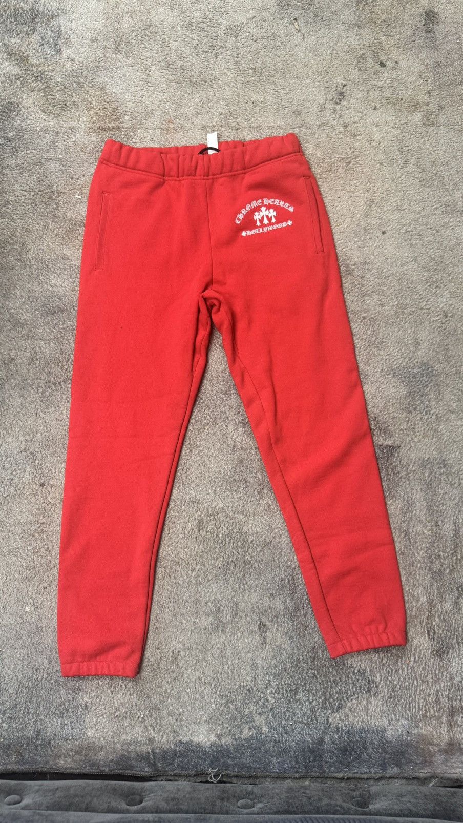 Chrome Hearts Chrome Hearts Triple Cross Hollywood Embroidered Sweatpants Size US 32 / EU 48 - 1 Thumbnail
