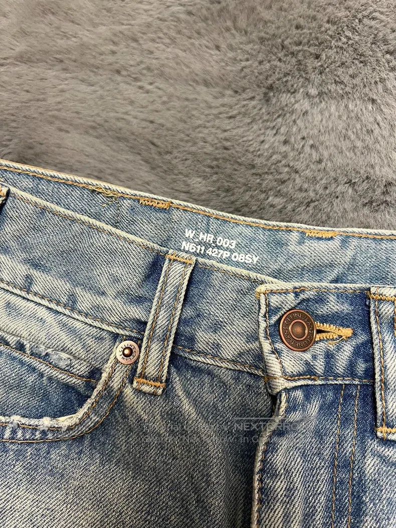 Celine CELINE Straight-leg jeans Size 25" / US 0 / IT 36 - 3 Thumbnail