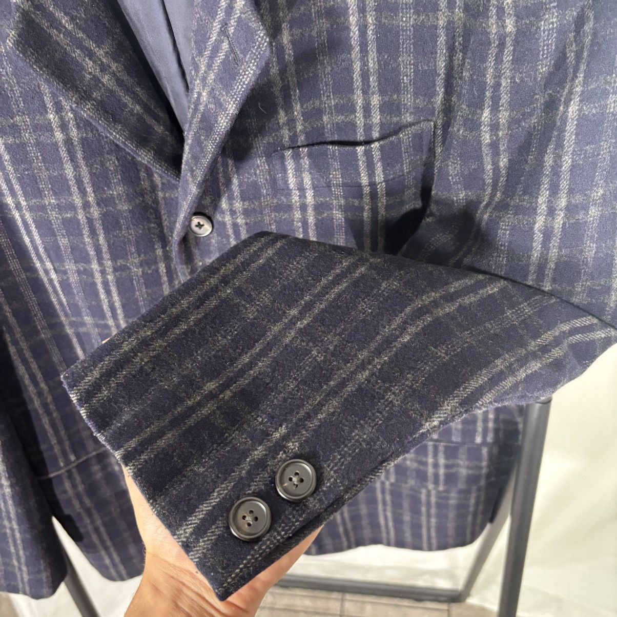 Yohji Yamamoto 90s Yohji Yamamoto Y's For Men Blazer Size S Size 42S - 4 Thumbnail