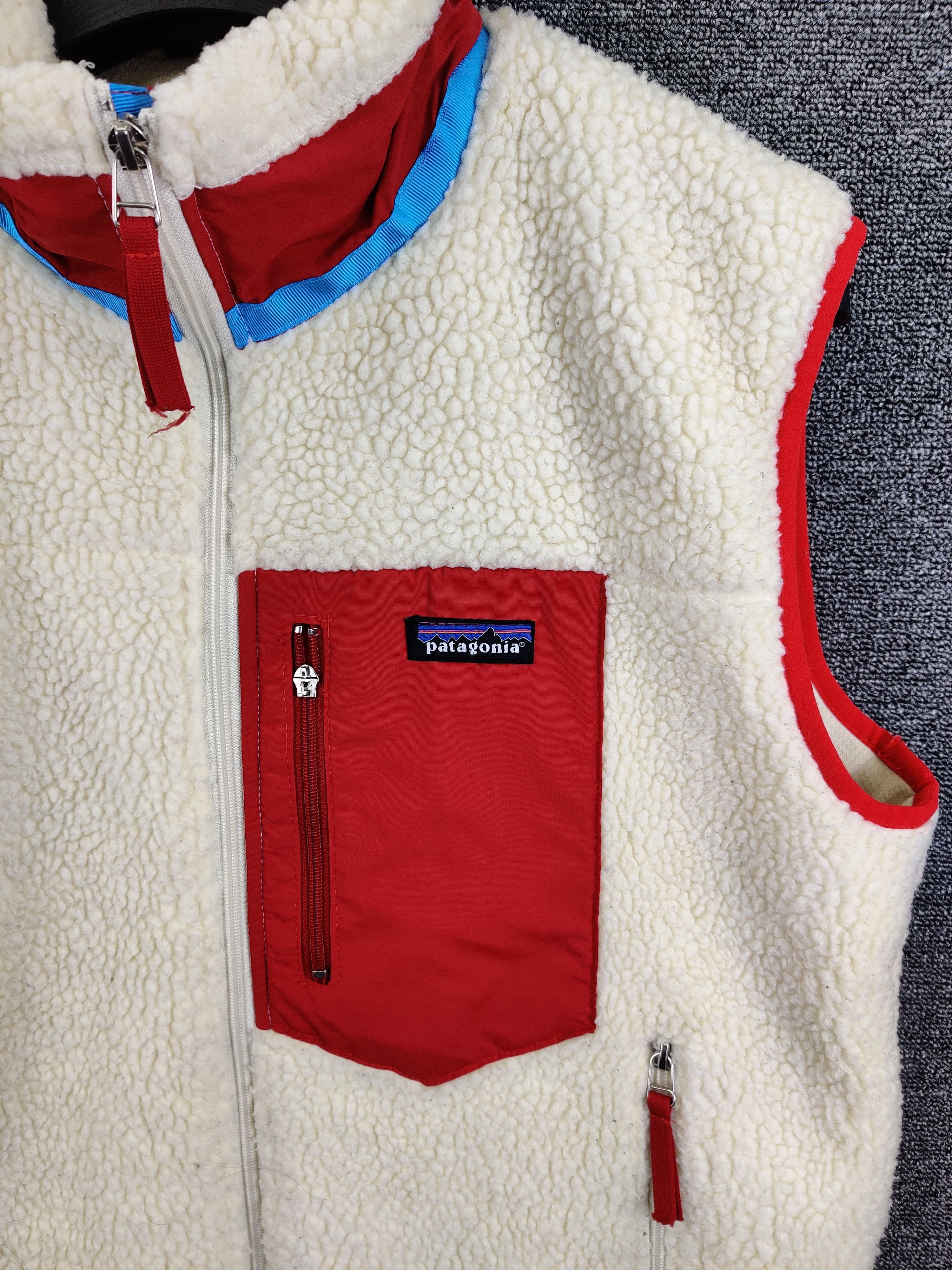 Patagonia Vintage Patagonia Sherpa Zipper Vest Size US L / EU 52-54 / 3 - 3 Thumbnail